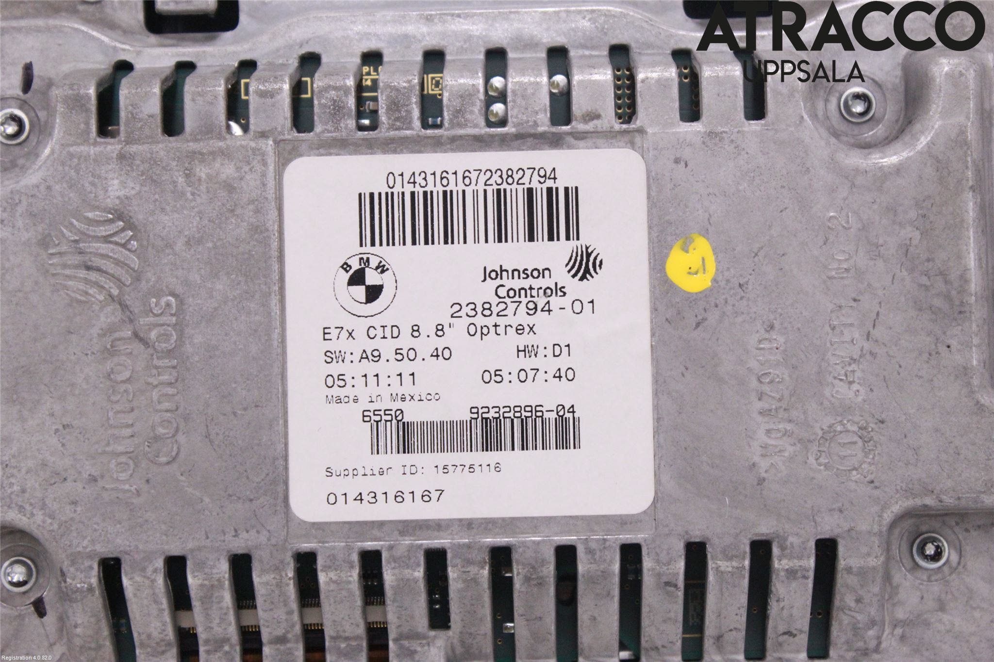 BMW X6 E71/E72 08-14 Bildskärm