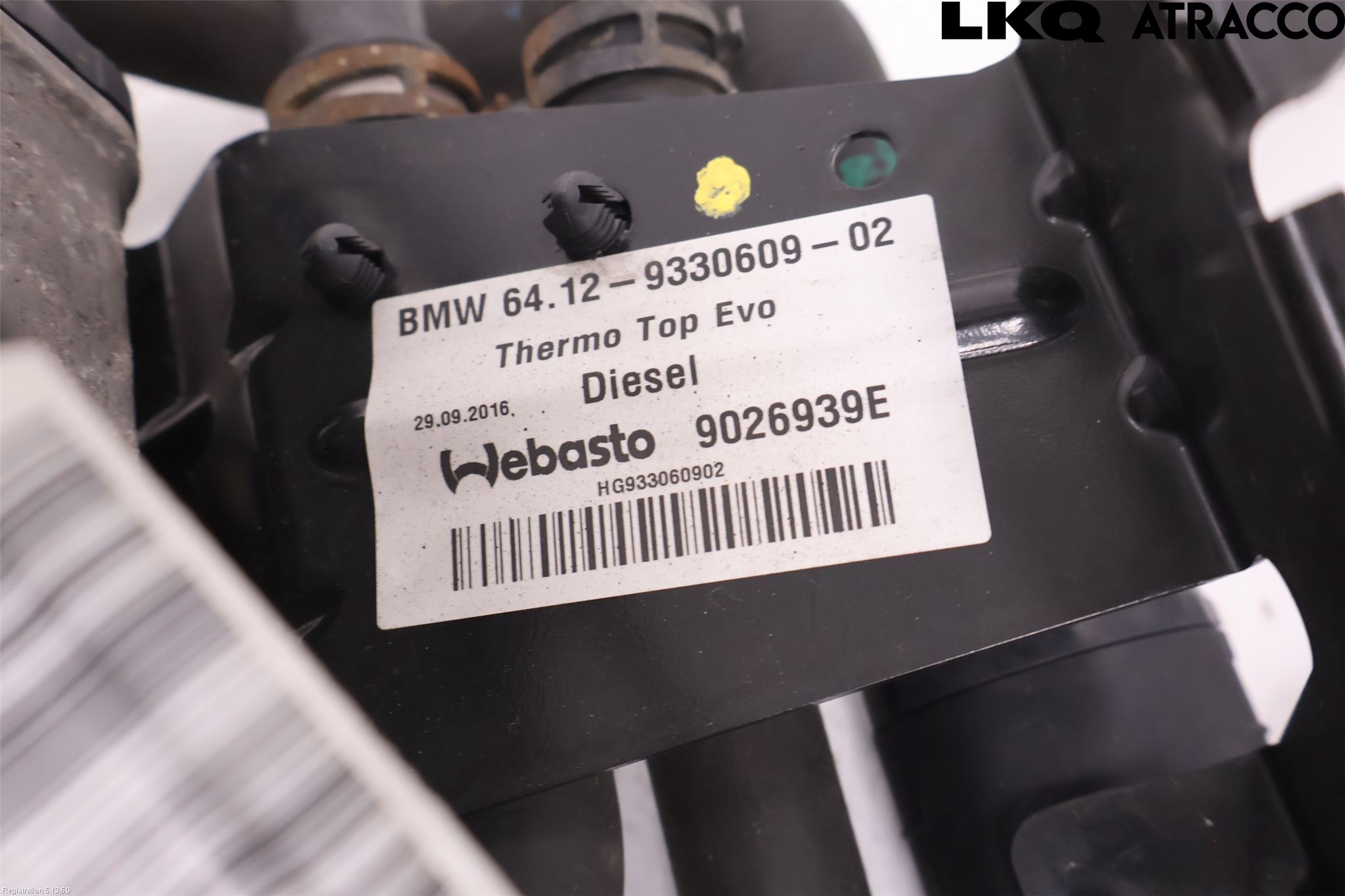 BMW X4 F26 14-18 Dieselvärmare