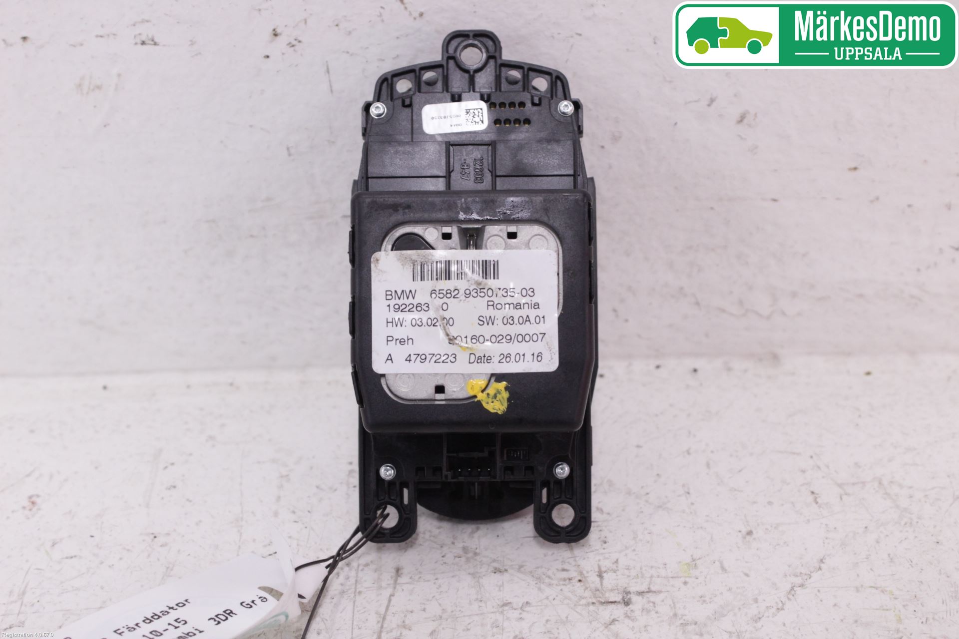 Mini ONE/COOPER 3DR F56 14-24 Strömställare Färddator