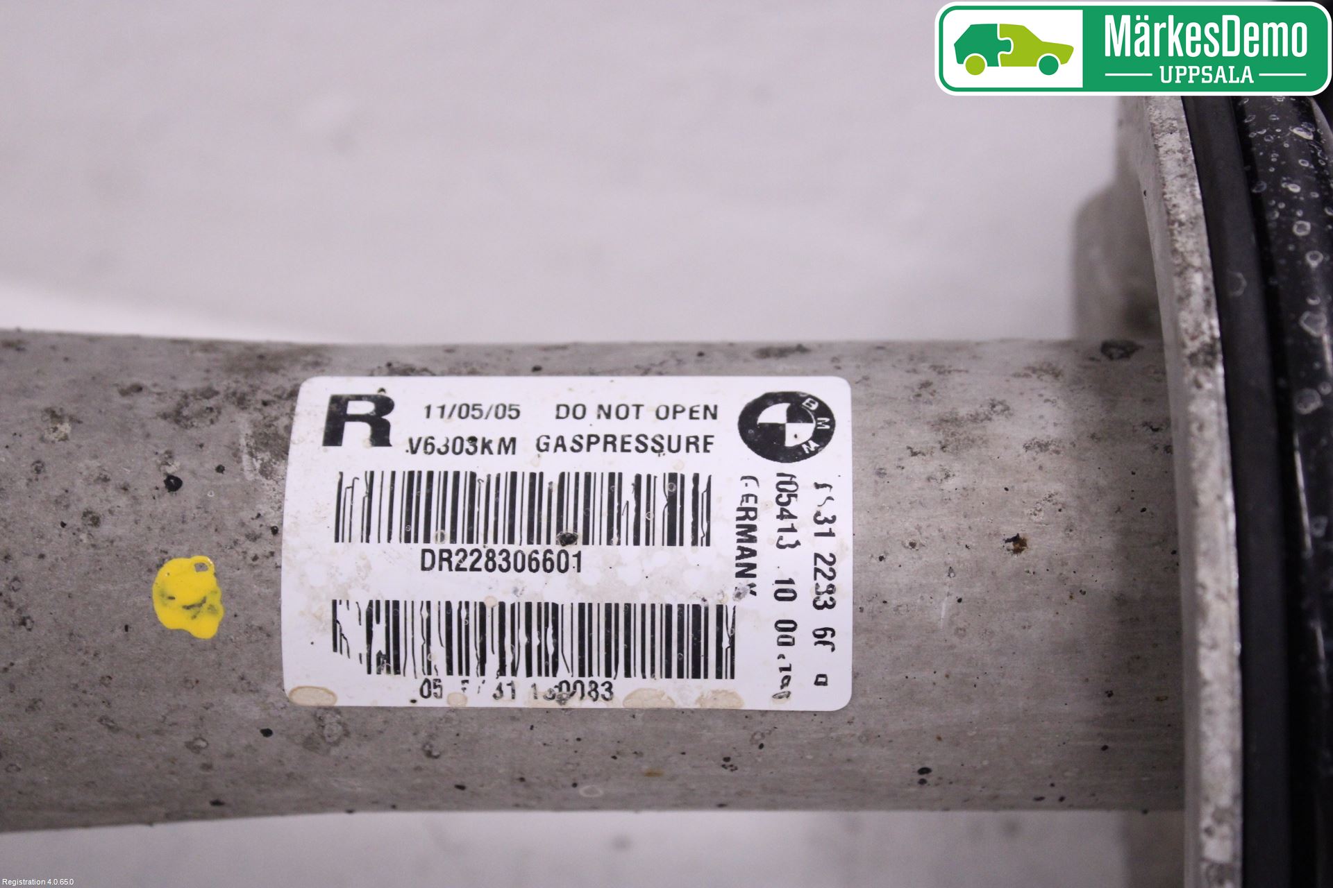 BMW 6 E63/64    02-10 Fjäderben Fram Höger