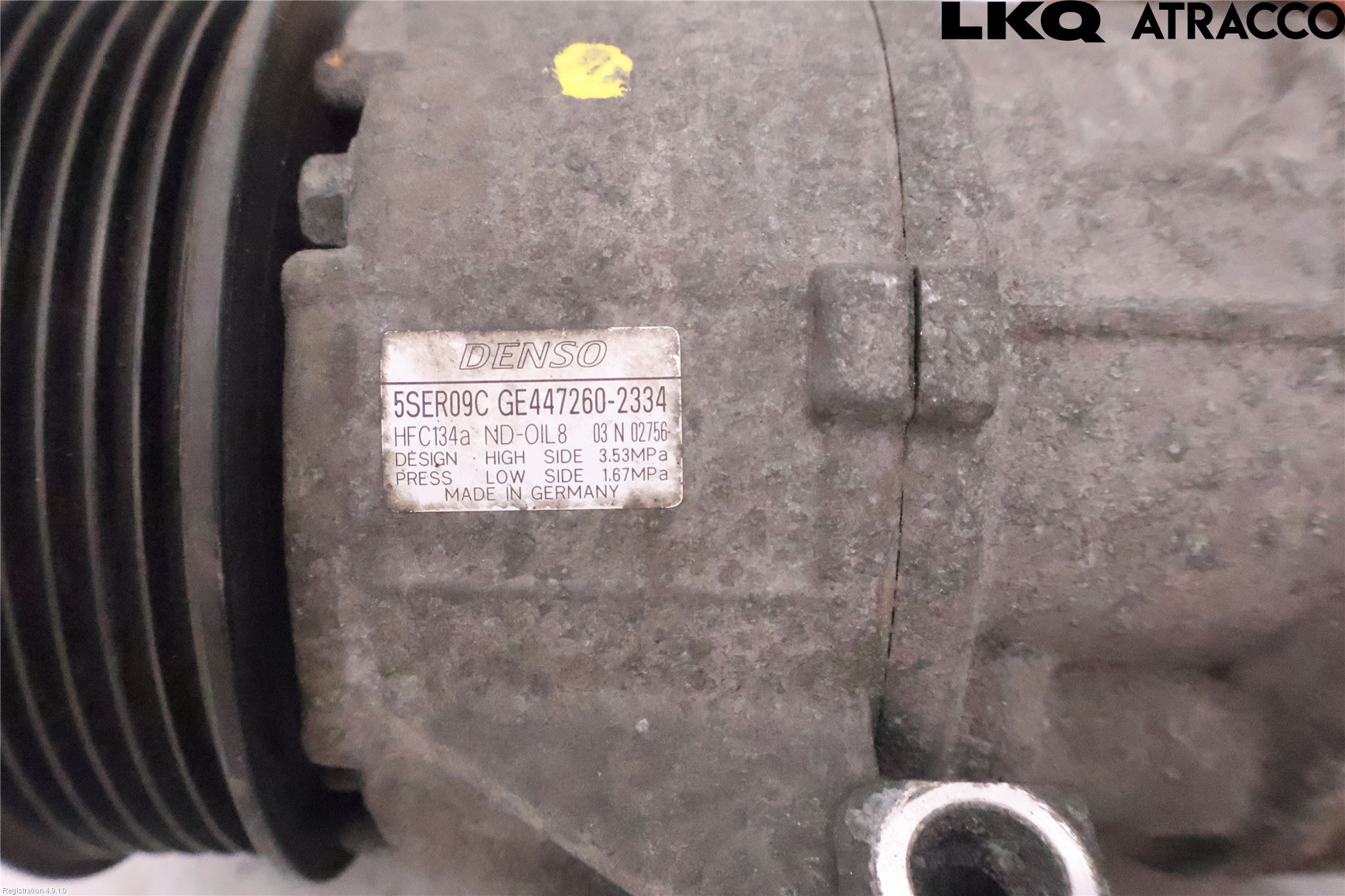 Toyota YARIS XP90 06-11 Ac Kompressor