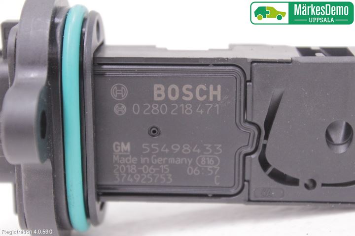 Opel ASTRA K 16-22 Injluftmassamätare