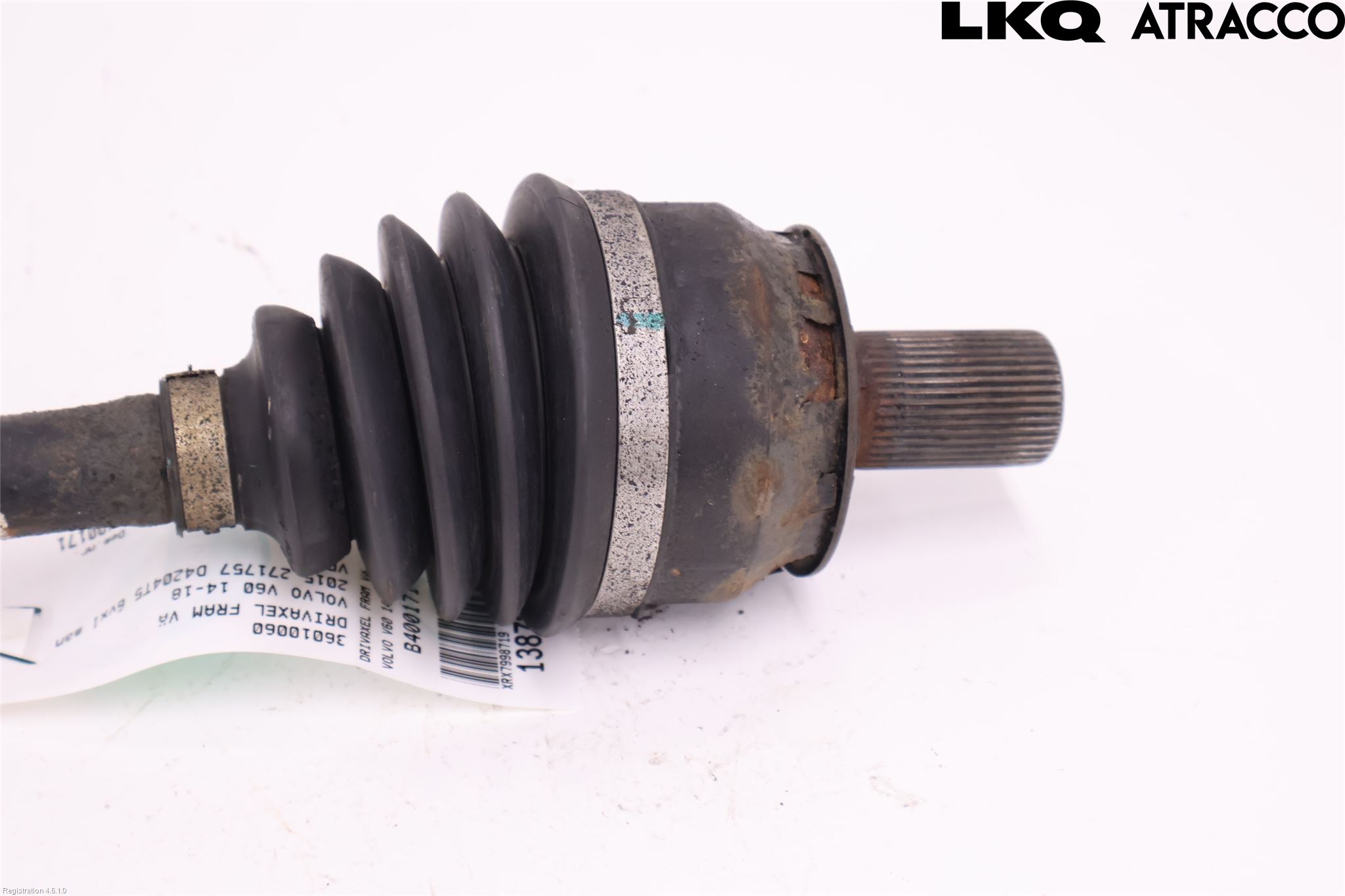 Volvo V60 14-18 Drivaxel Fram Vänster