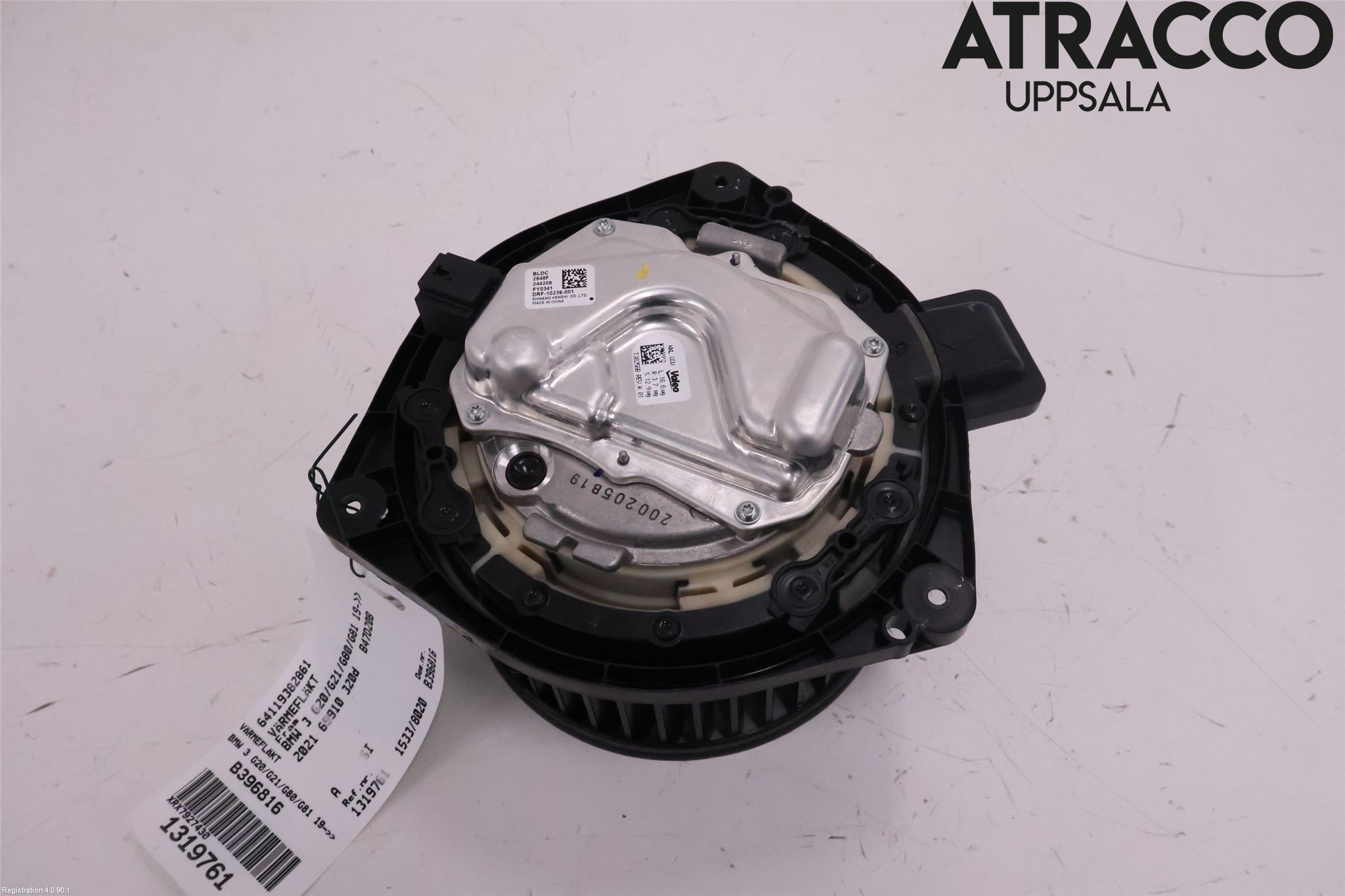 BMW 3 G20/G21/G80/G81 19- Värmefläkt