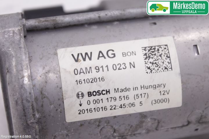 Audi A3/S3 8V 13-20 Startmotor