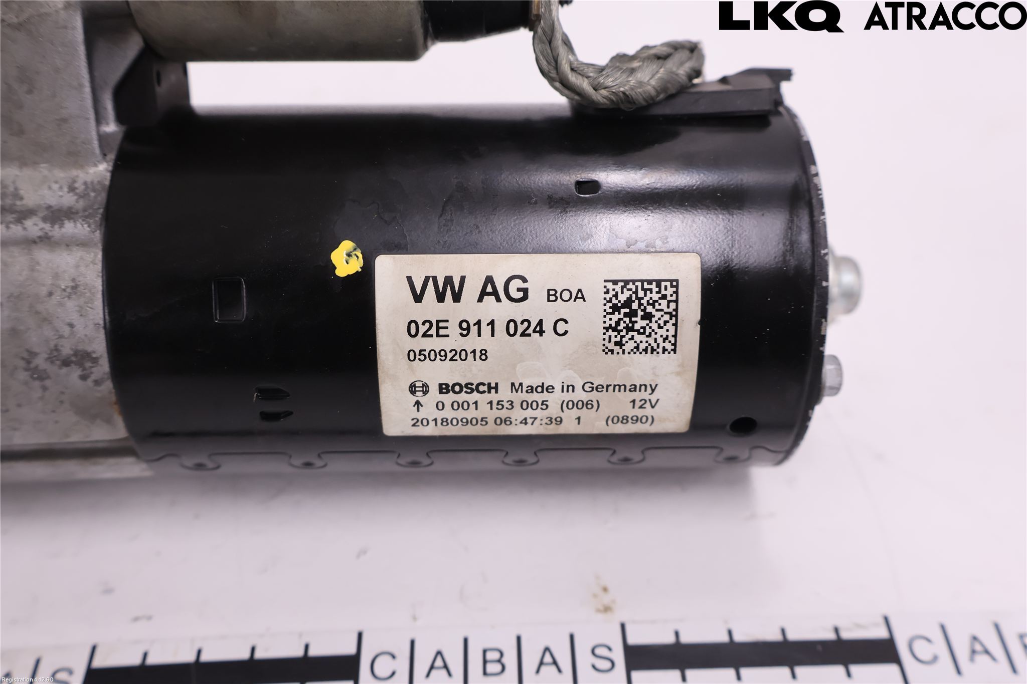 Volkswagen VW CADDY 16-20 Startmotor Diesel