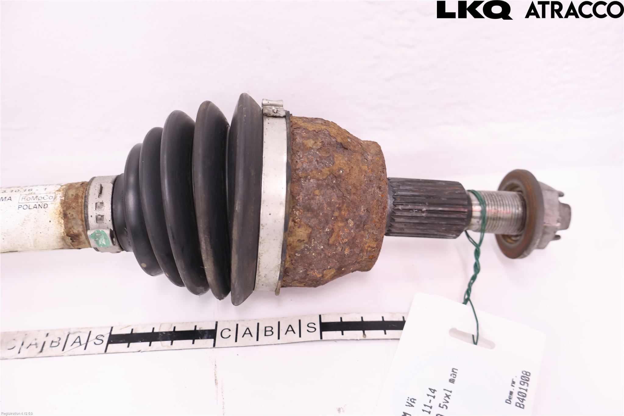 Ford C-MAX II  11-14 Drivaxel Fram Vänster