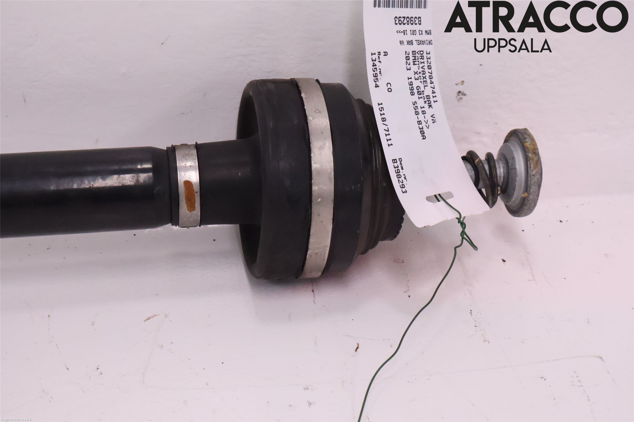 BMW X3 G01 18- Drivaxel Bak Vänster