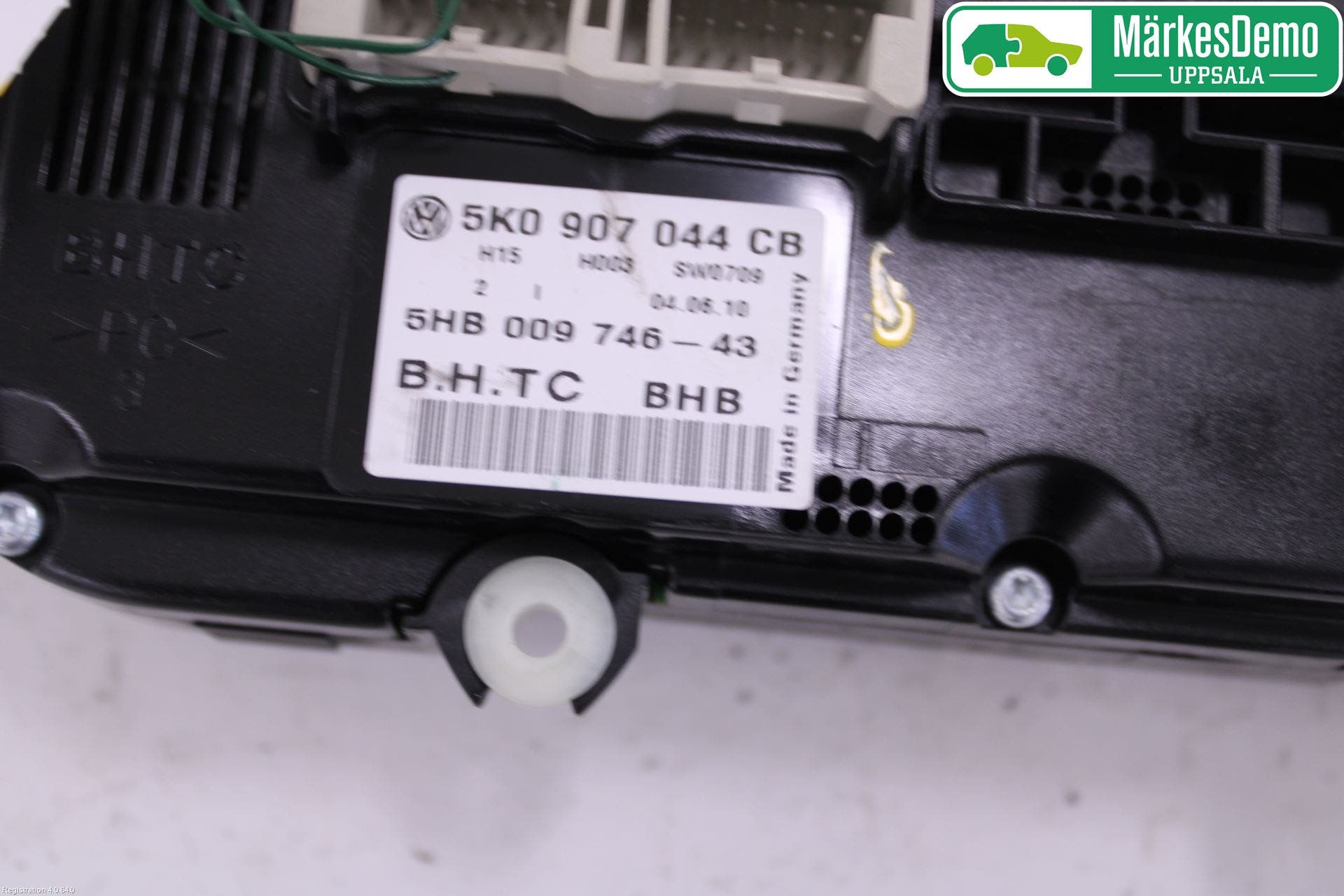 Volkswagen VW GOLF VI 09-13 Ac Styrenhet Ac Manöveren