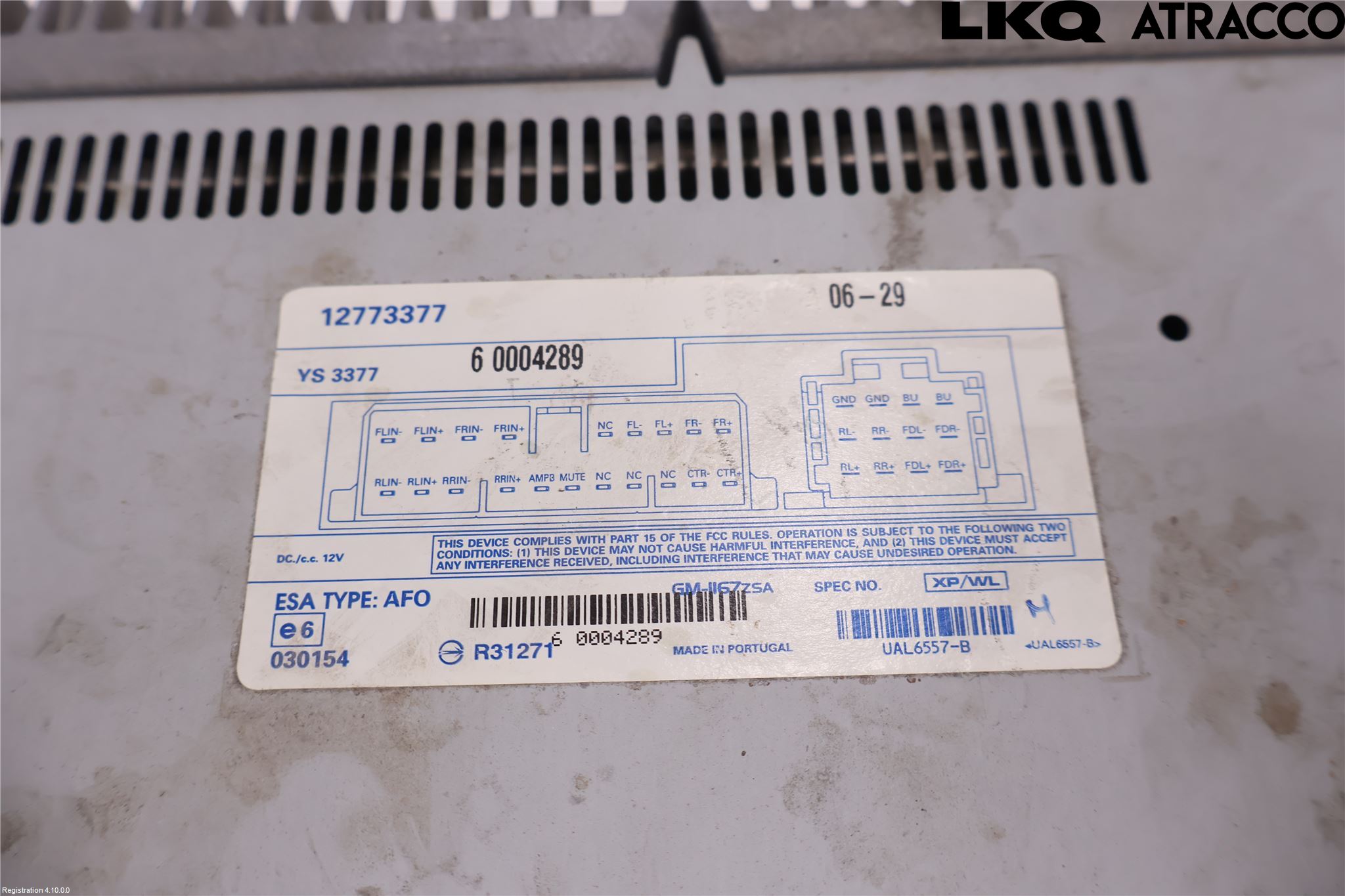 Saab 9-3 VER 2 Radio-Stereo Förstärkare