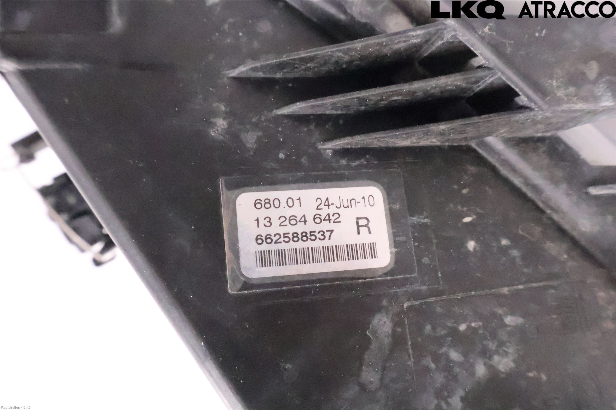 Opel ASTRA J 10-15 Dimljus-Varselljus Fram