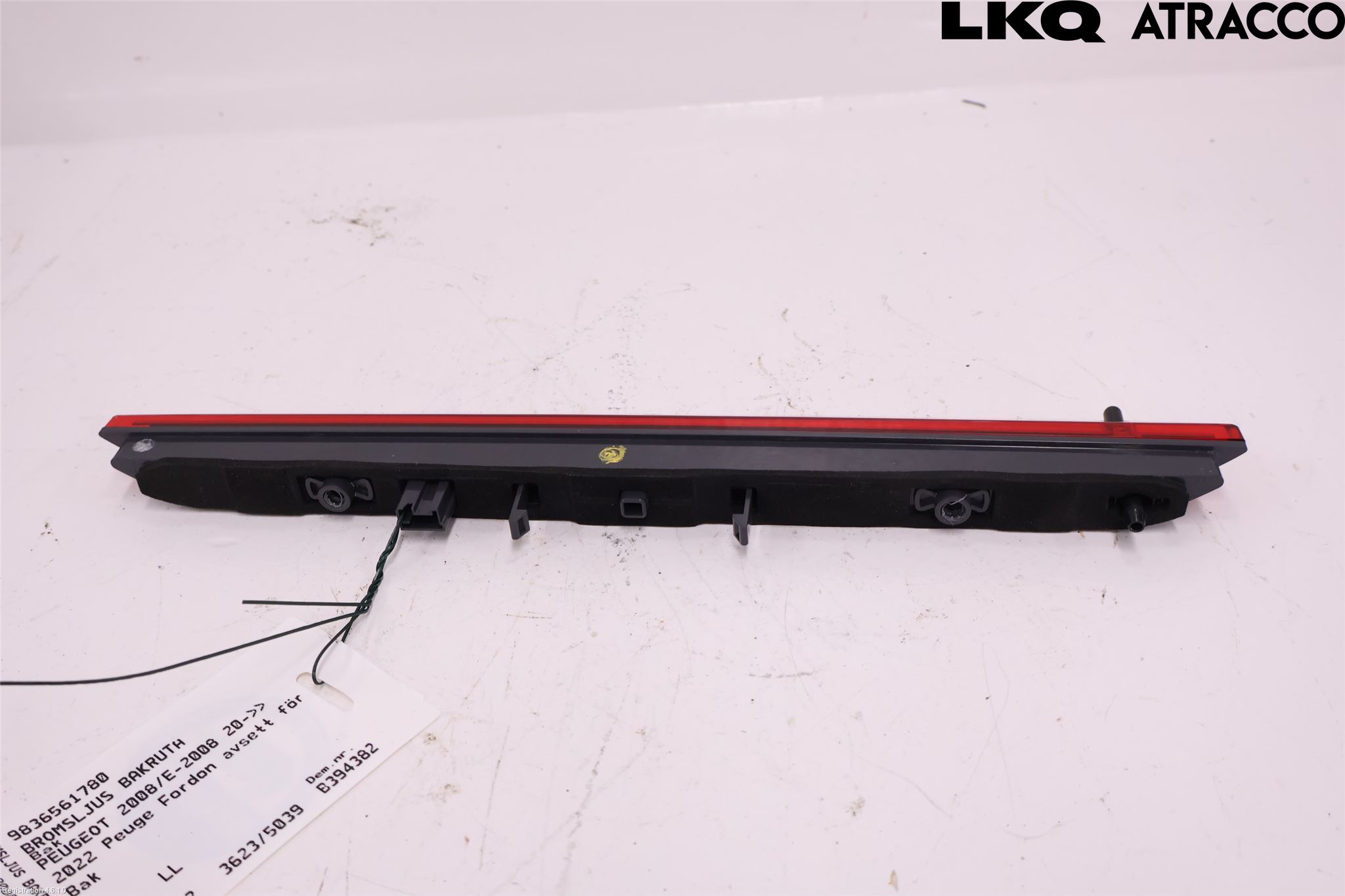 Peugeot 2008/E-2008 20- Bromsljus Bakruta