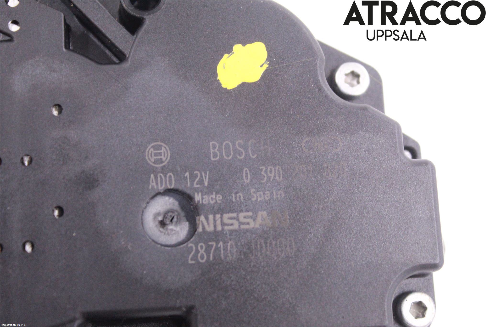 Nissan QASHQAI+2  10-14 Torkarmotor Baklucka