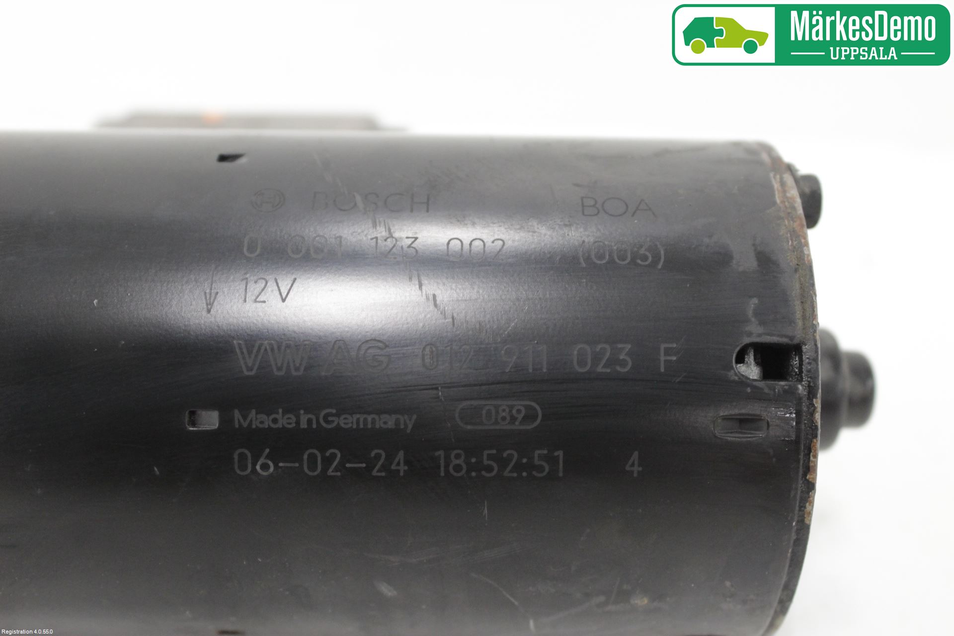 Porsche CAYENNE 03- Startmotor