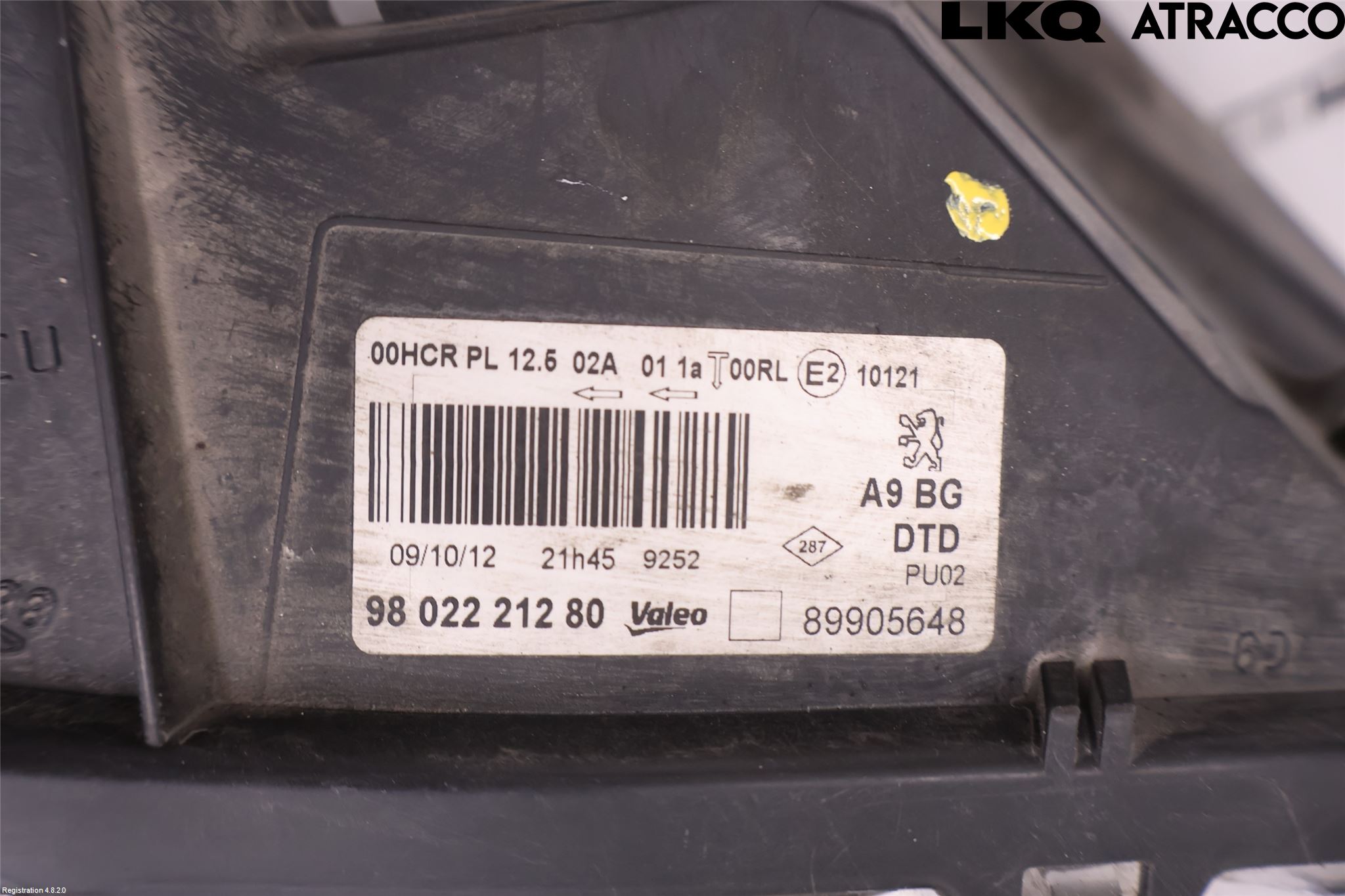 Peugeot 208 12-15 Strålkastare Höger