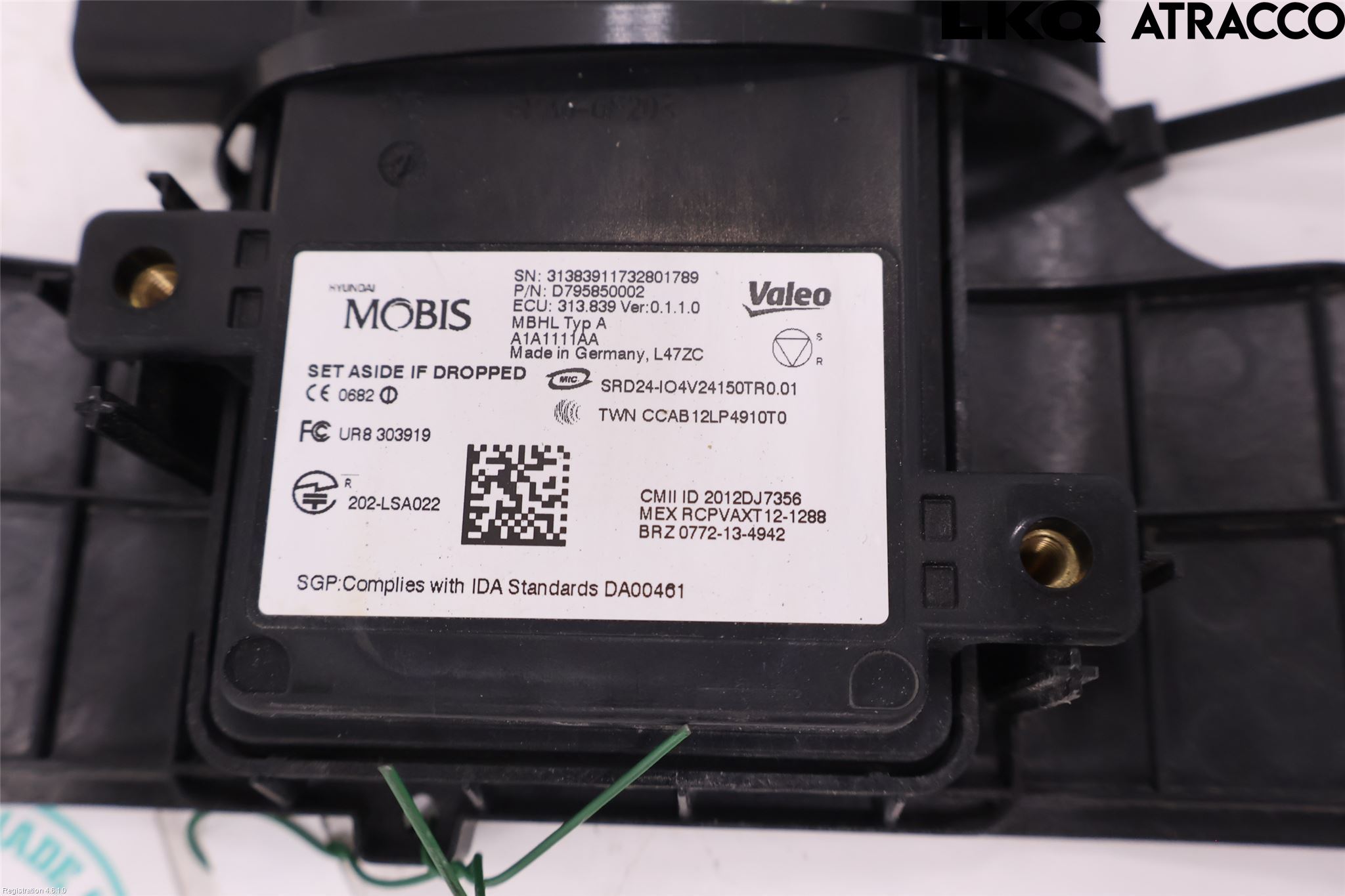 Hyundai TUCSON 05- Sensor Aktivt Kollisionsskydd