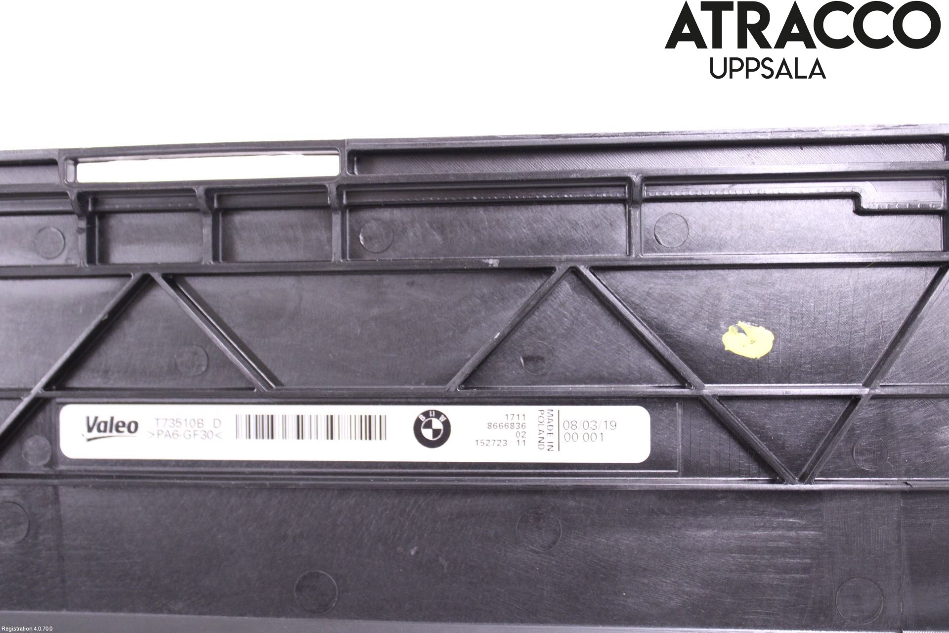 BMW 3 G20/G21/G80/G81 19- Kylarfäste-Ram-Balk