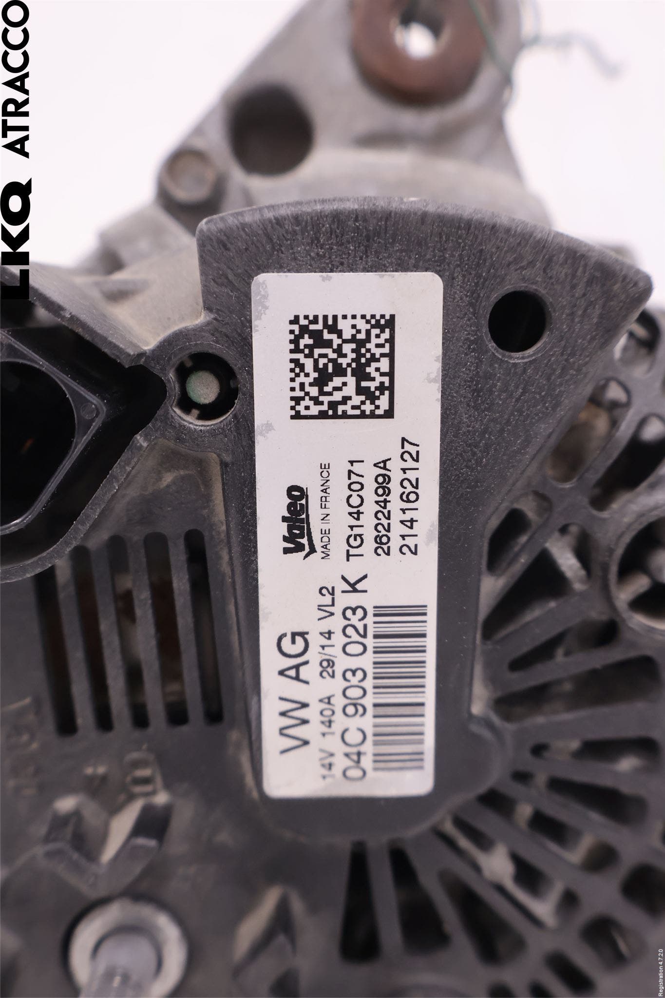 Volkswagen VW GOLF / E-GOLF VII 13-20 Generator