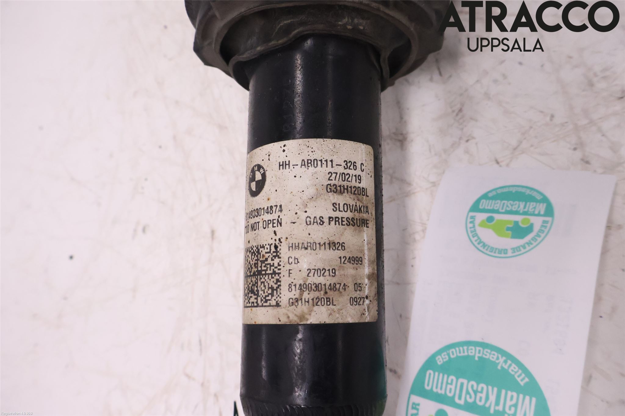 BMW 5 G30/G31/F90 17-23 Fjäderben Bak Höger