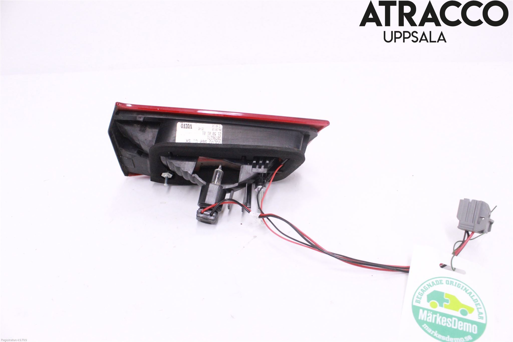 Volvo S60 11-13 Bakljus Lucka Vä