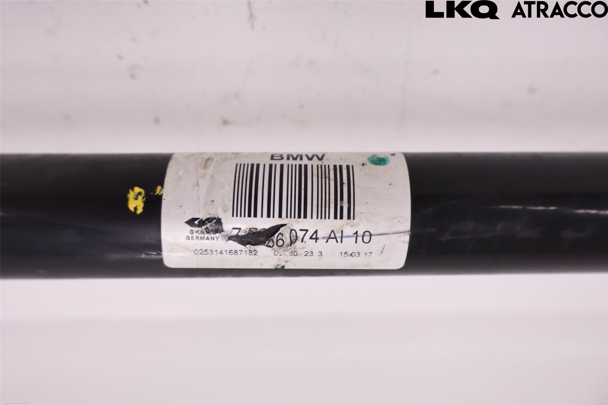 BMW 6 GRAN COUPÉ F06 12-19 Drivaxel Bak Höger