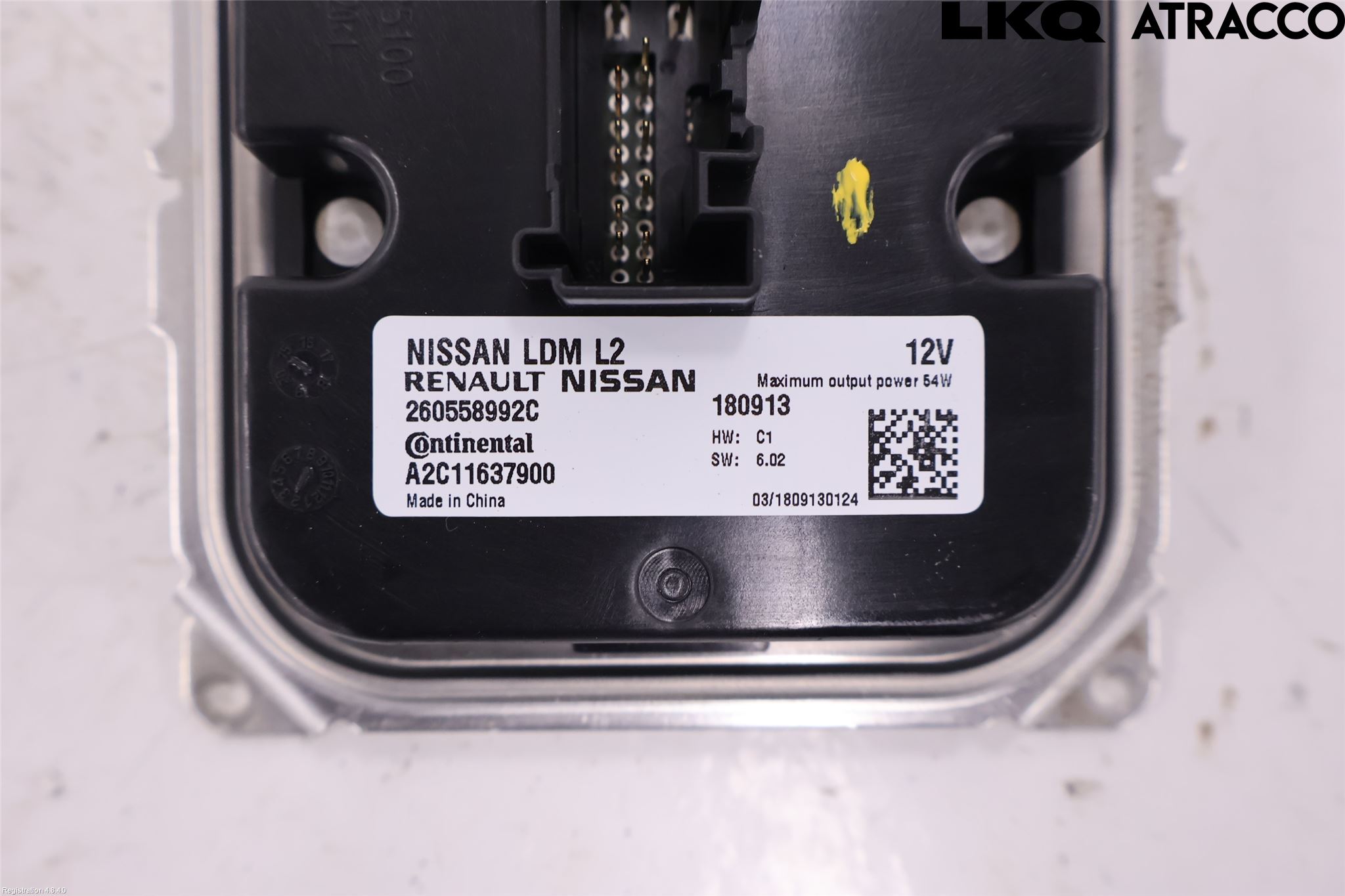 Nissan LEAF 18- Styrenhet Strålkastare