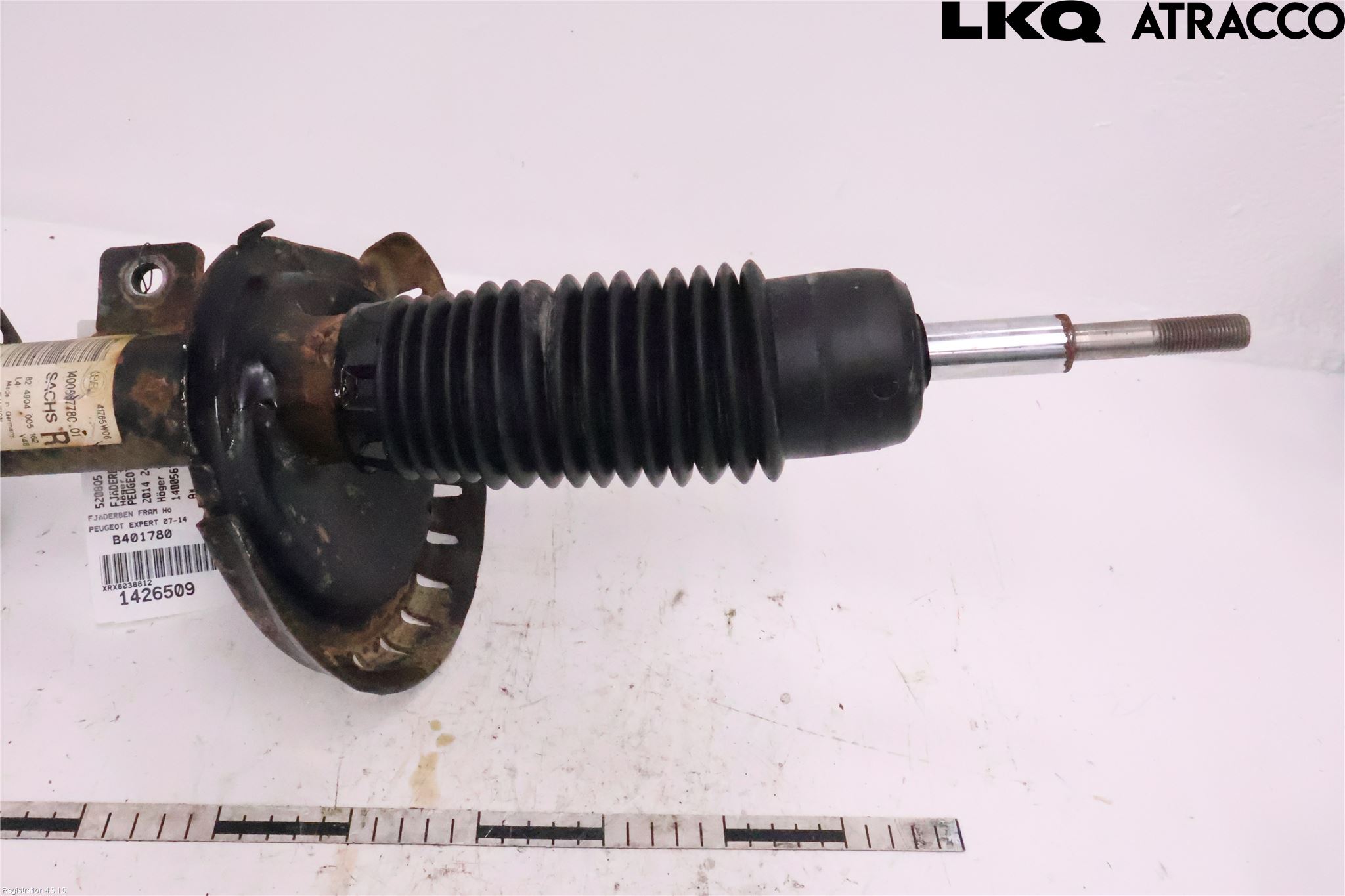 Peugeot EXPERT 07-14 Fjäderben Fram Höger