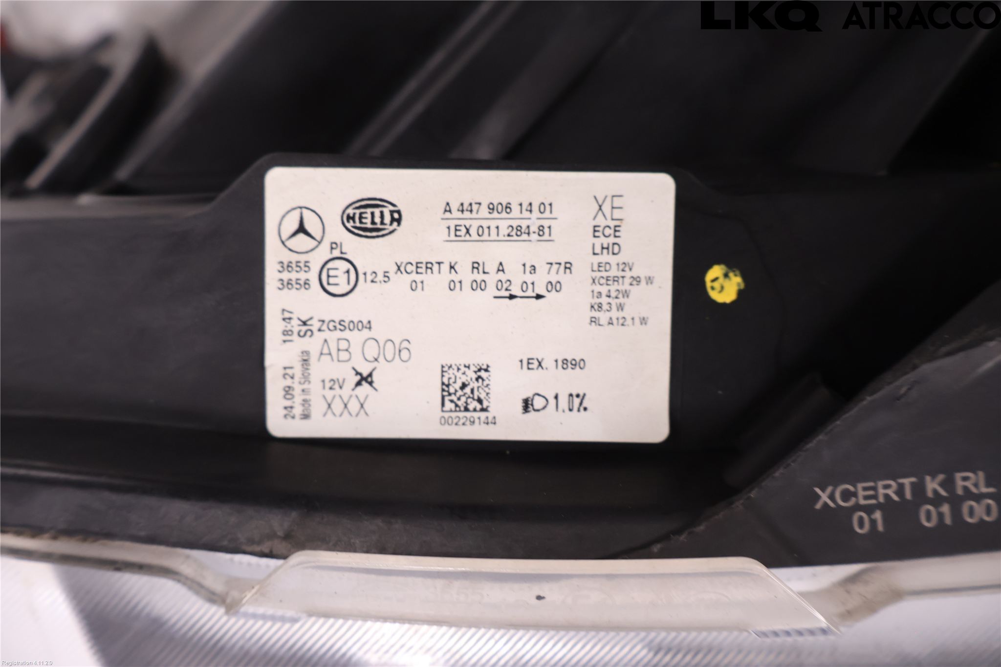 Mercedes-Benz MB VITO/V-KLASS (W640,W447,W448) 14- Strålkastare Vänster
