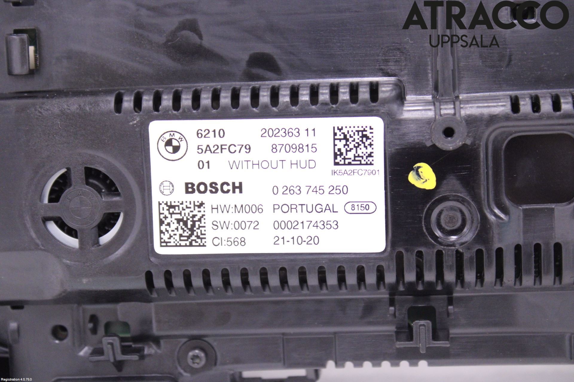 BMW 3 G20/G21/G80/G81 19- Instrument Hast