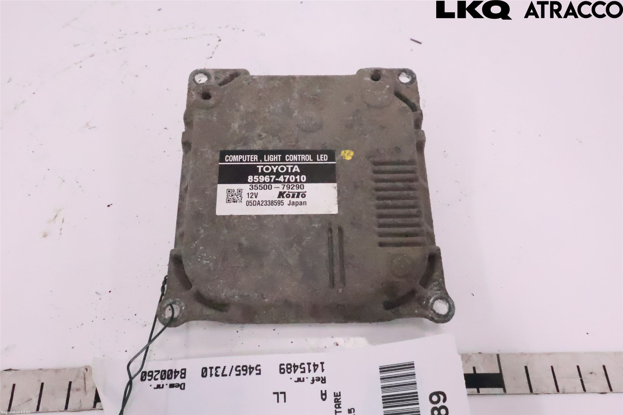 Lexus RX AL10 09-15 Styrenhet Strålkastare