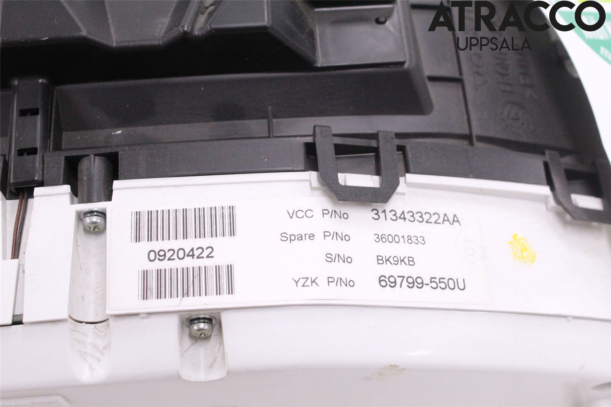 Volvo XC60 09-13 Instrument Komb