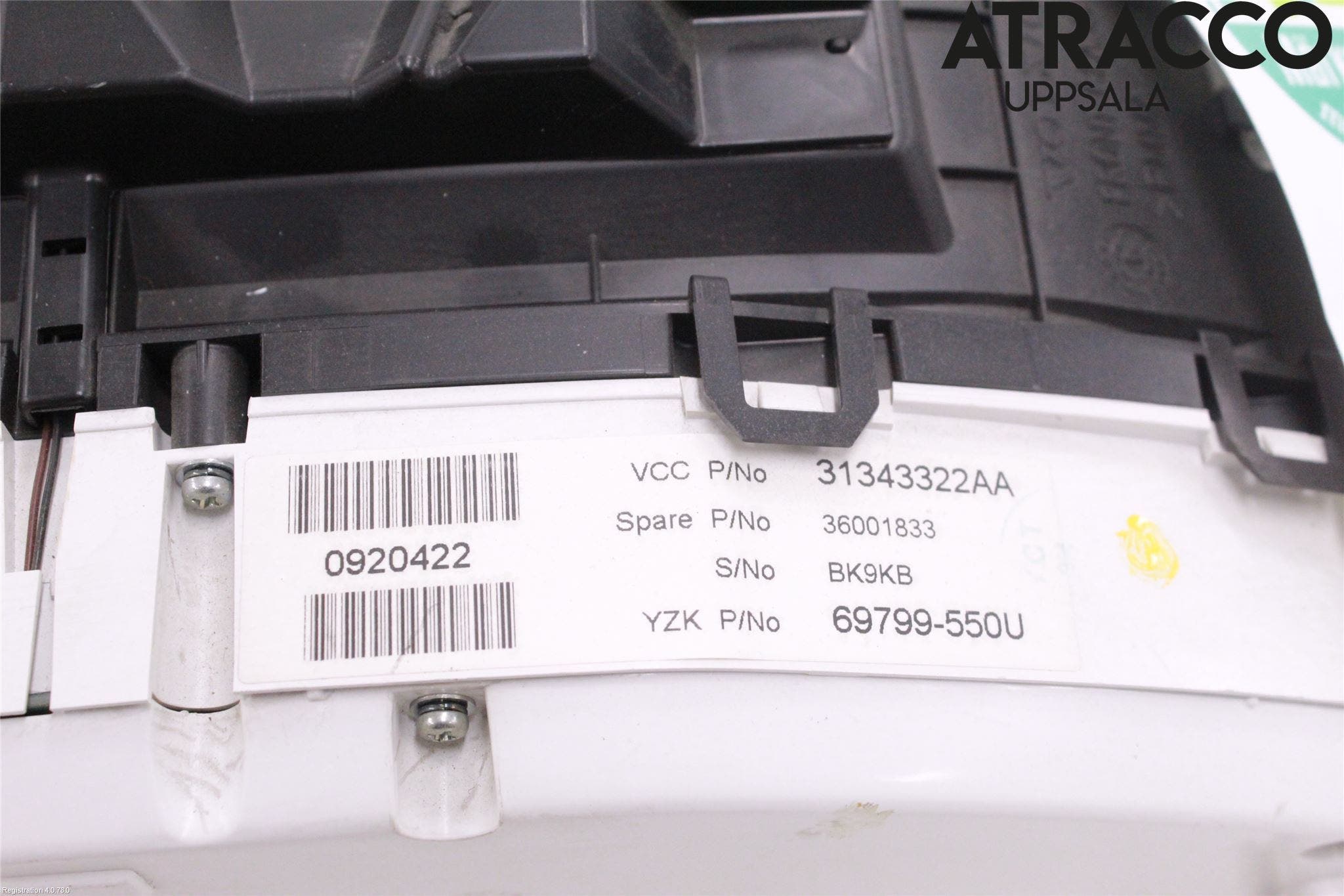 Volvo XC60 09-13 Instrument Komb