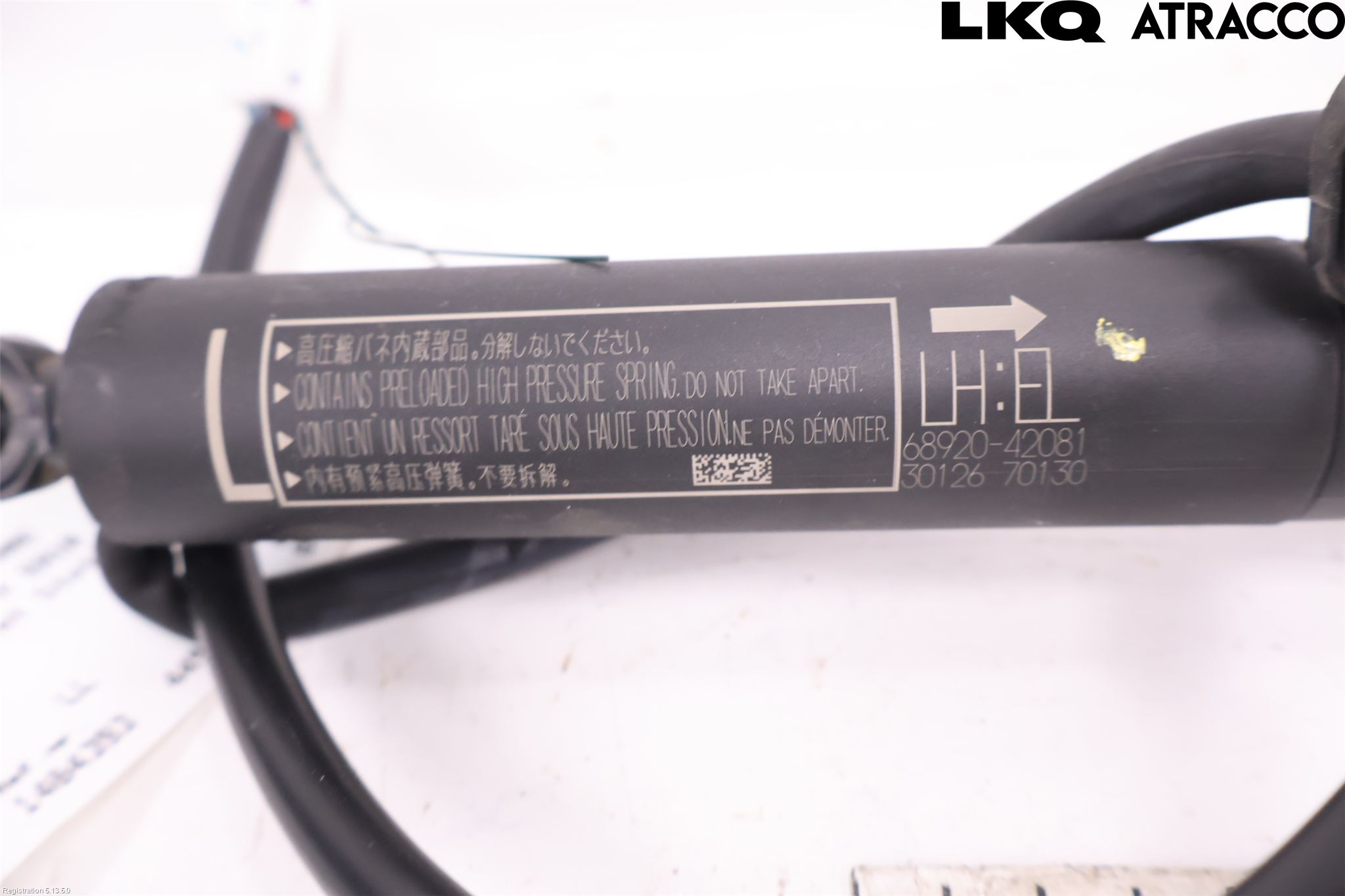 Toyota bZ4X EA10 22- Bakluckeöppnare Automatisk