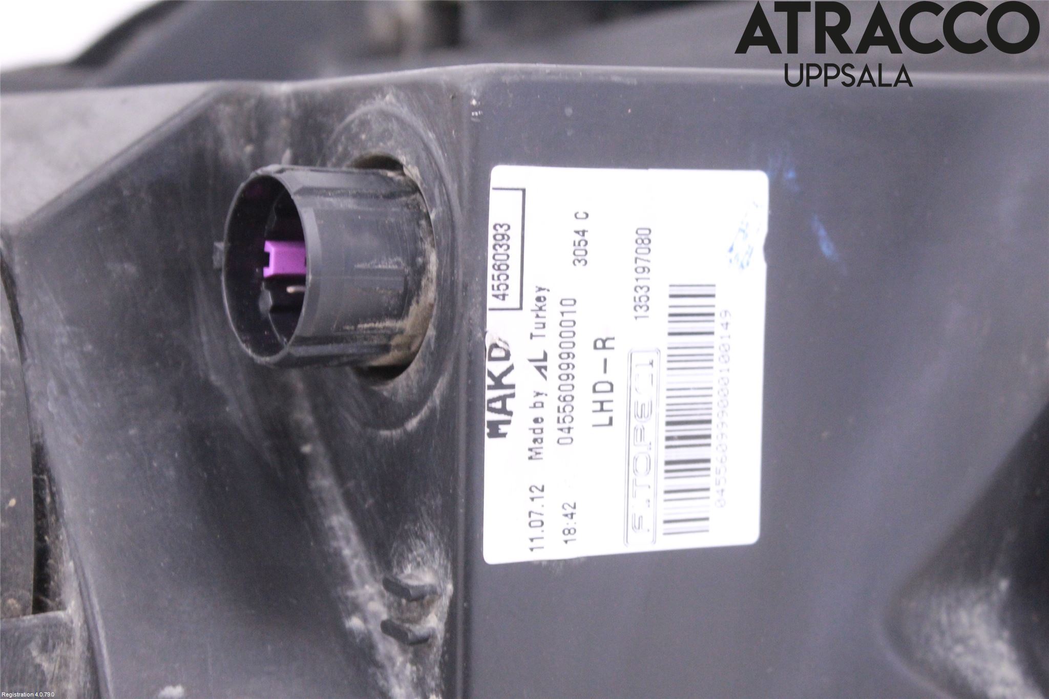 Fiat FIORINO Strålkastare Höger