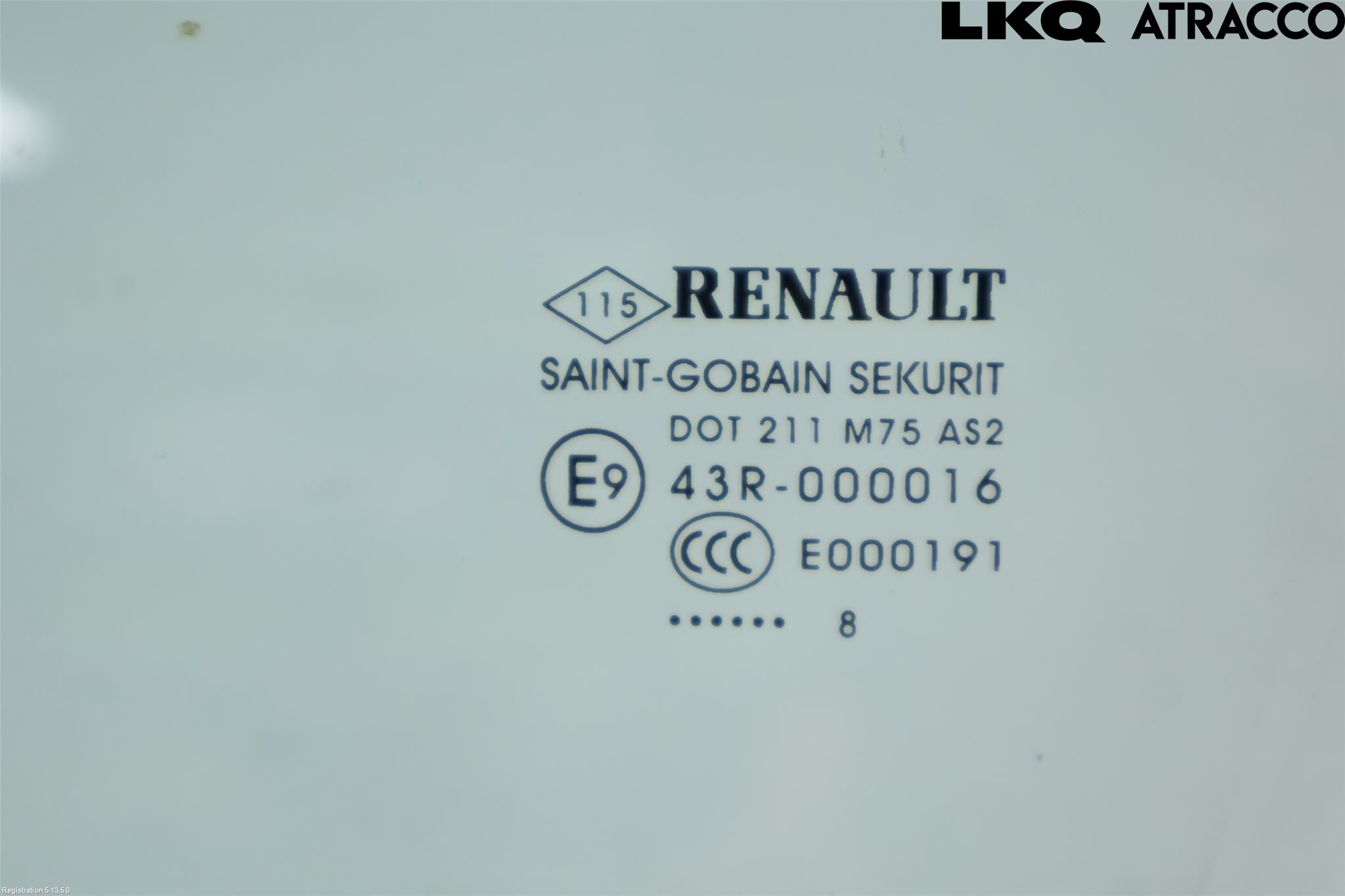 Renault MEGANE IV 16-23 Dörruta Fram Vänster