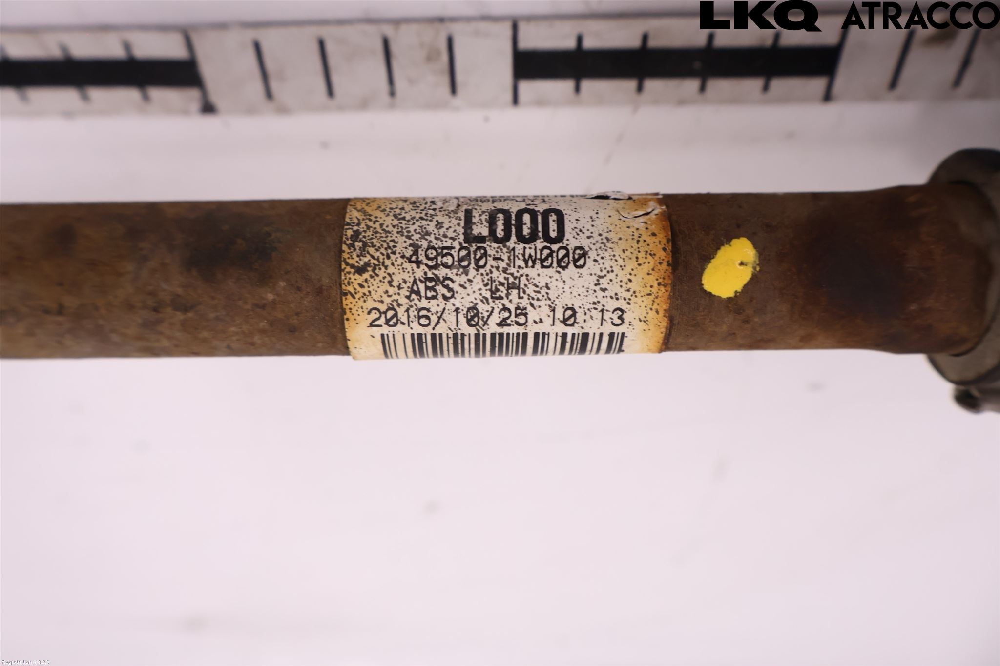 Kia RIO 12-16 Drivaxel Fram Vänster