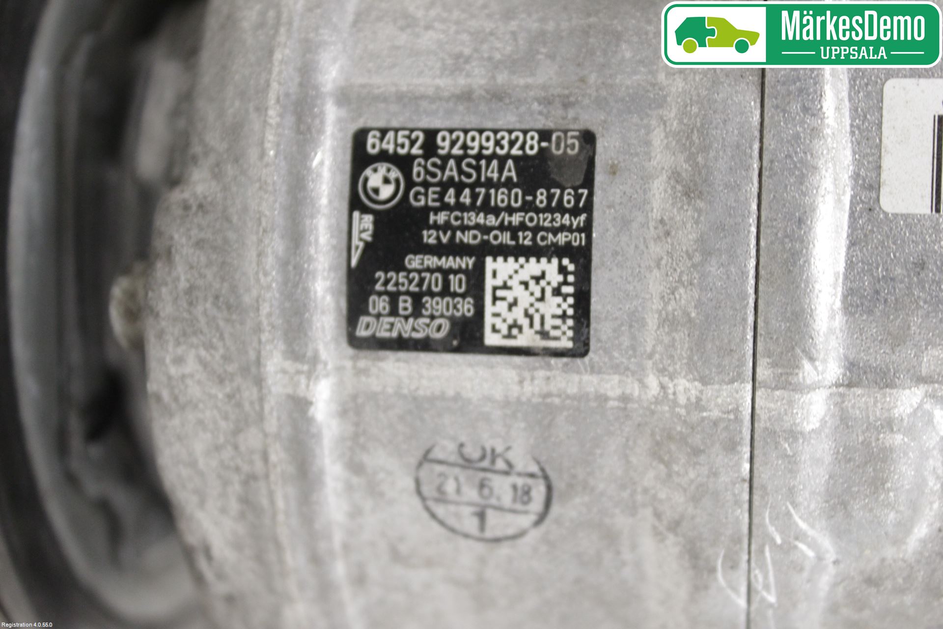 BMW 1 F20/F21 11-19 Ac Kompressor