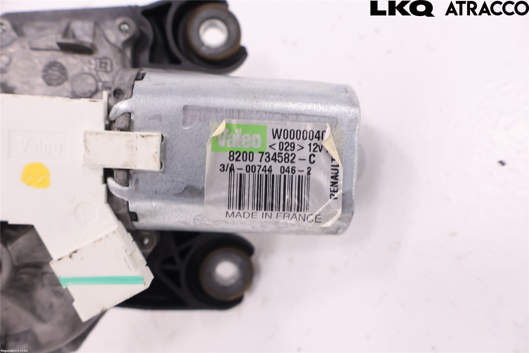 Dacia DUSTER 10-17 Torkarmotor Baklucka