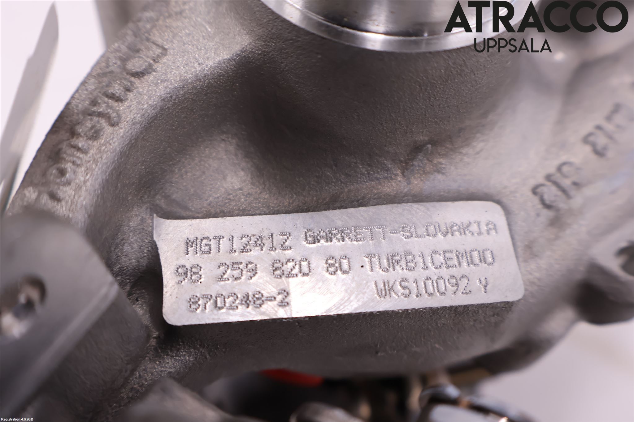 Opel CORSA F, CORSA-E 20- Turboaggregat