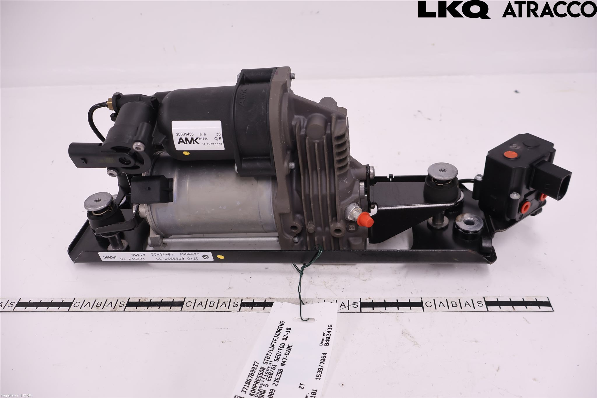 BMW 5 E60/61 Sed/Tou 02-10 Kompressor Stöt-Fjädring