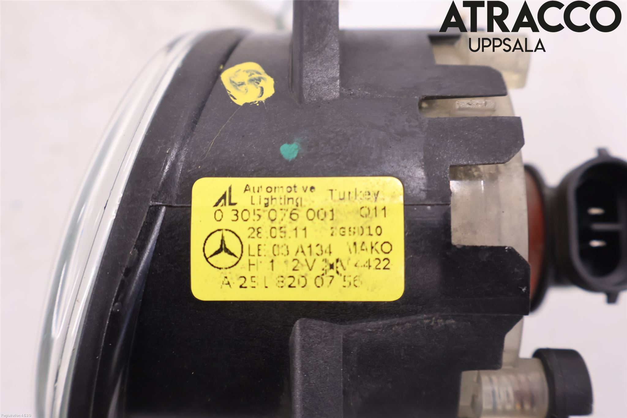 Mercedes-Benz MB A-KLASS (W169) 04-12 Dimljus-Varselljus Fram