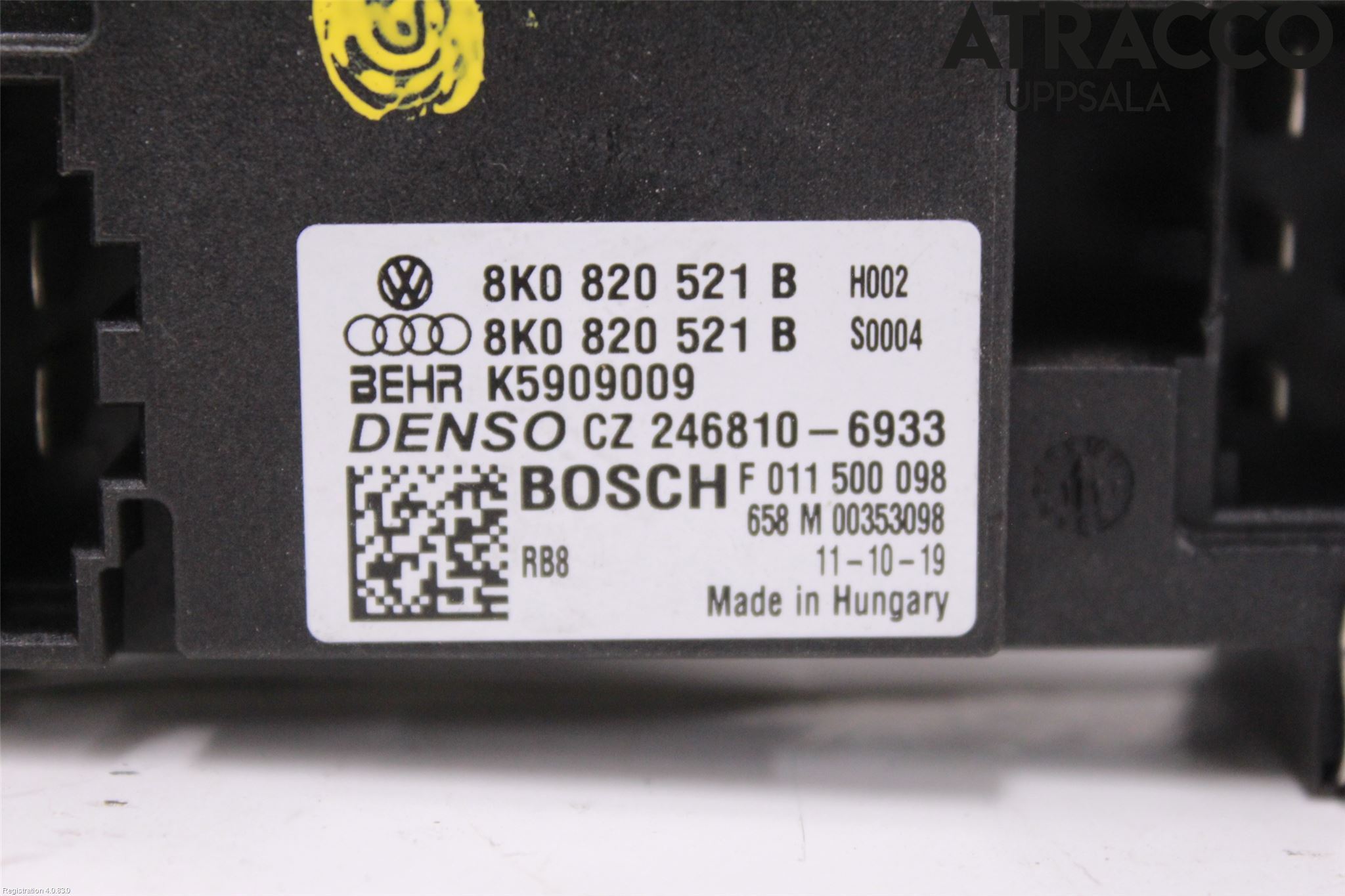 Audi A4/S4 08-11 Värmefläktsmotstånd