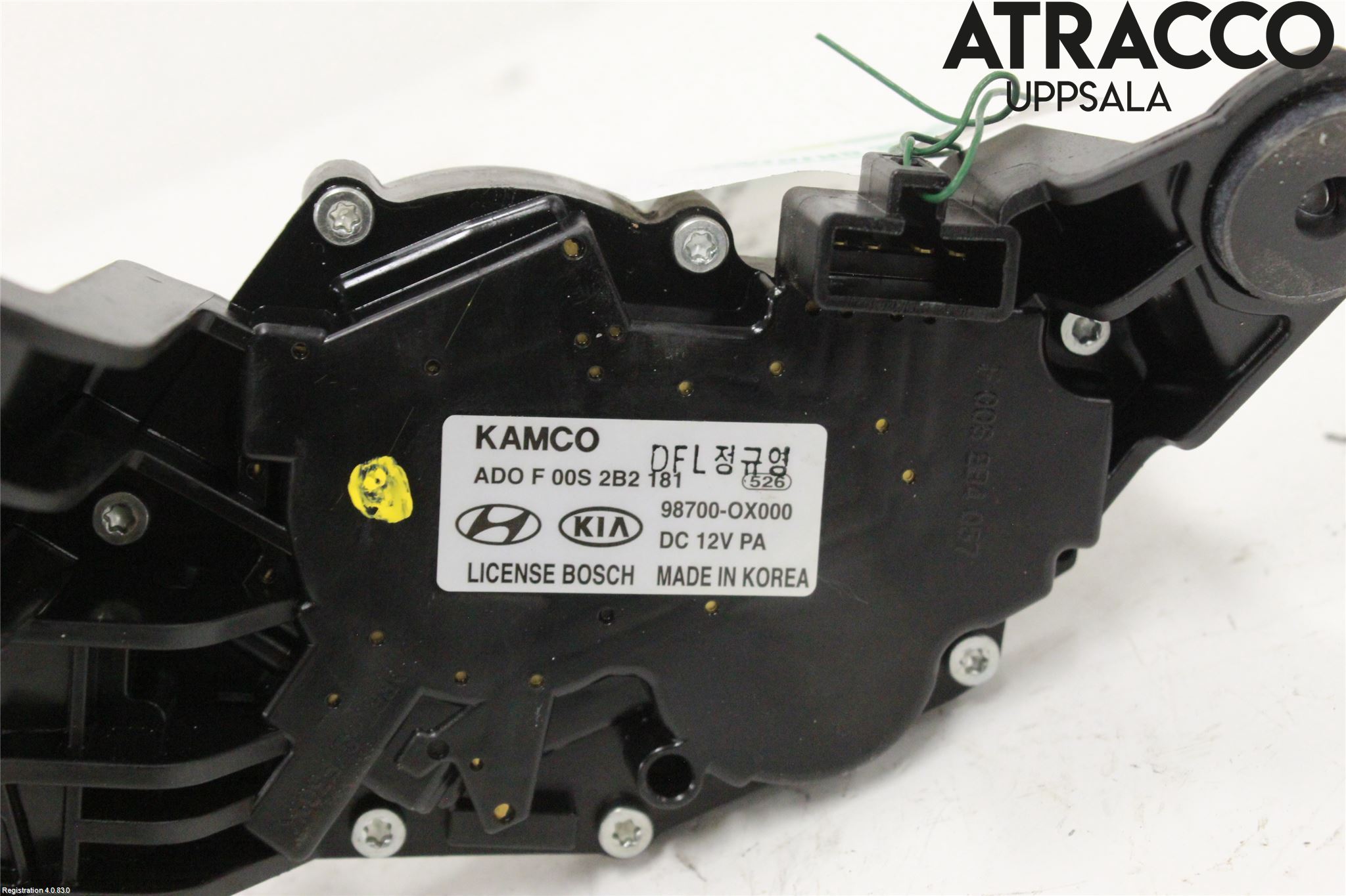 Hyundai i10 PA 08-13 Torkarmotor Baklucka