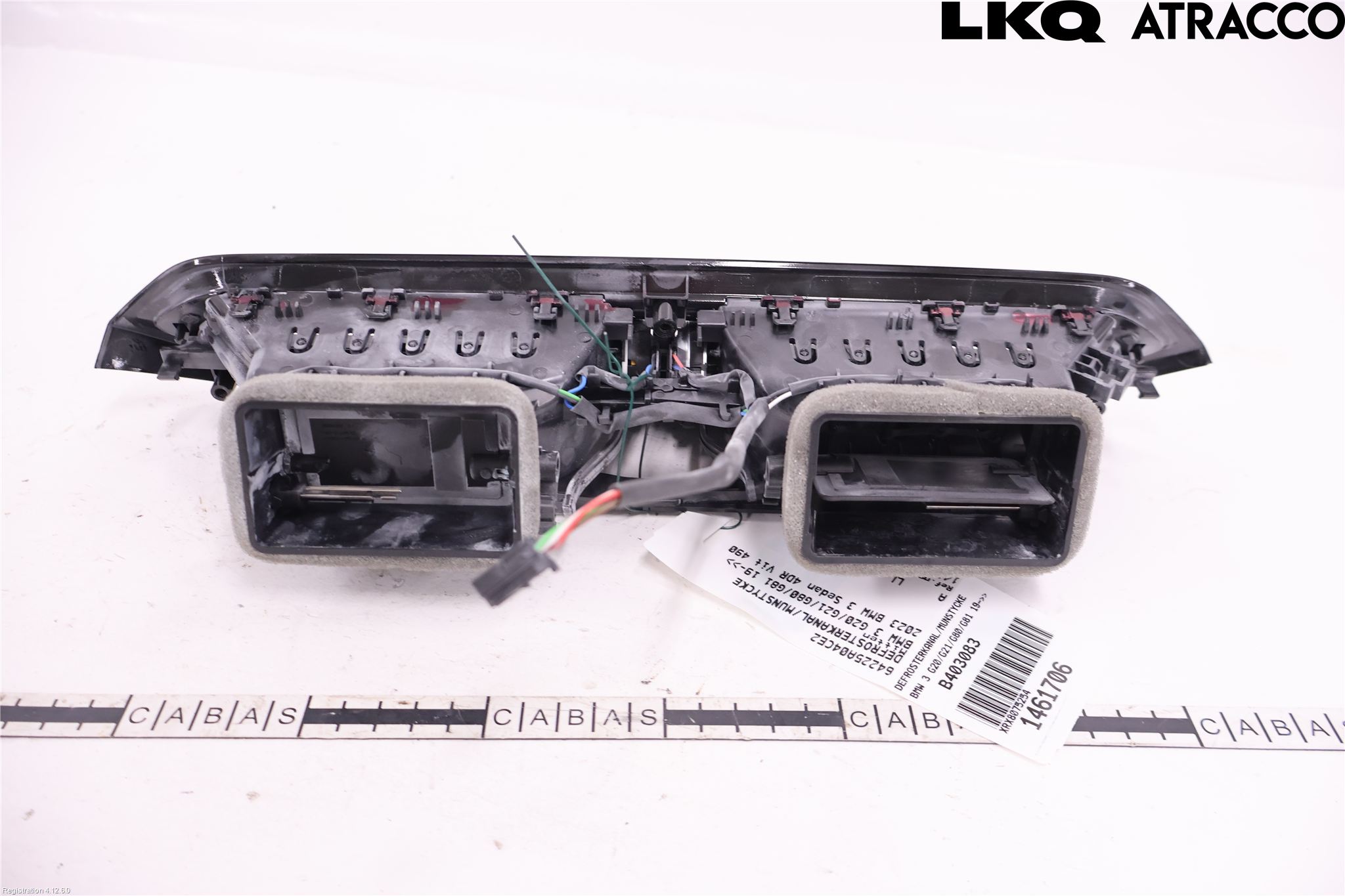 BMW 3 G20/G21/G80/G81 19- Defrosterkanal-Munstycke