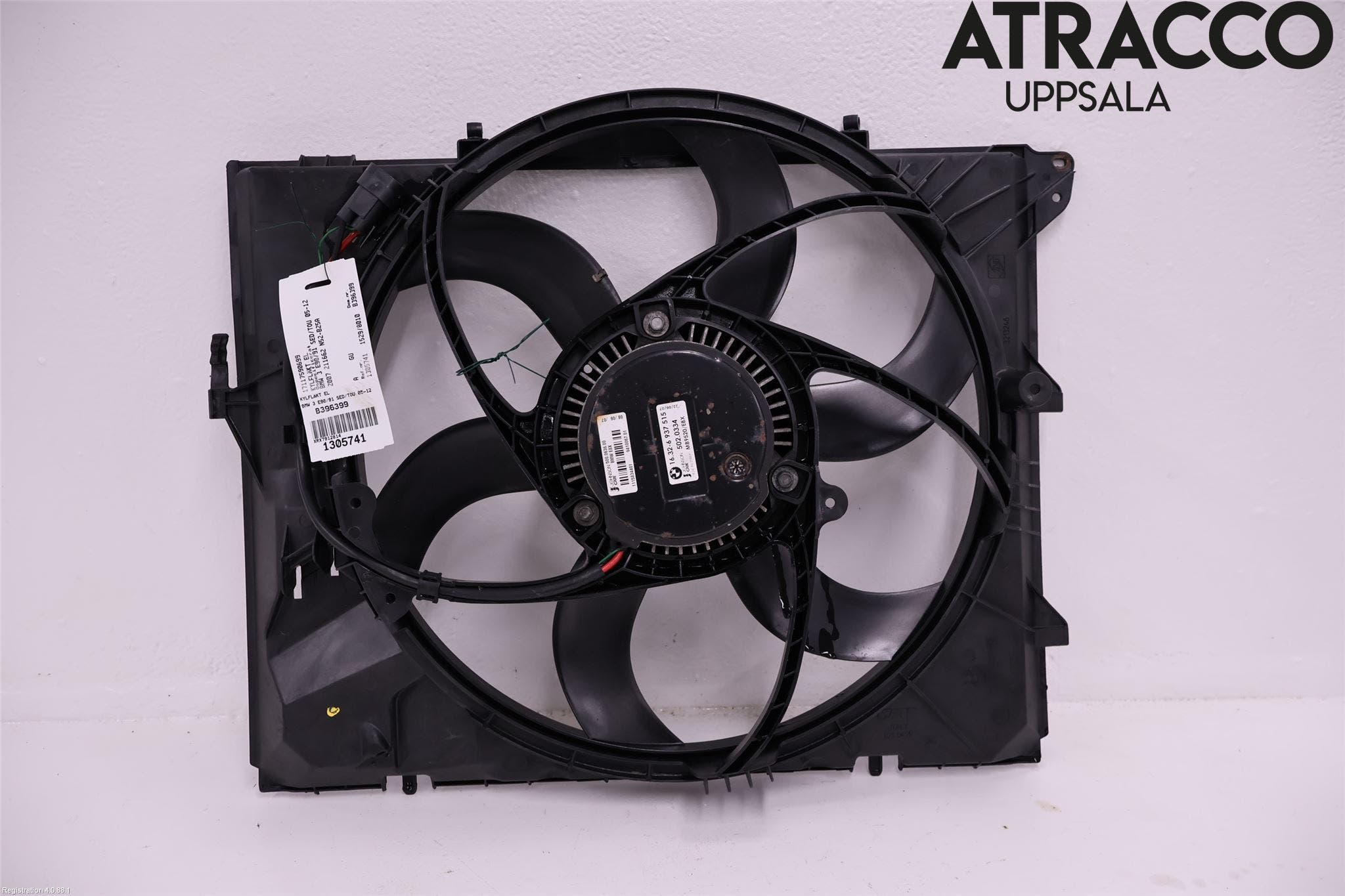 BMW 3 E90/91 SED/TOU 05-12 Kylfläkt El