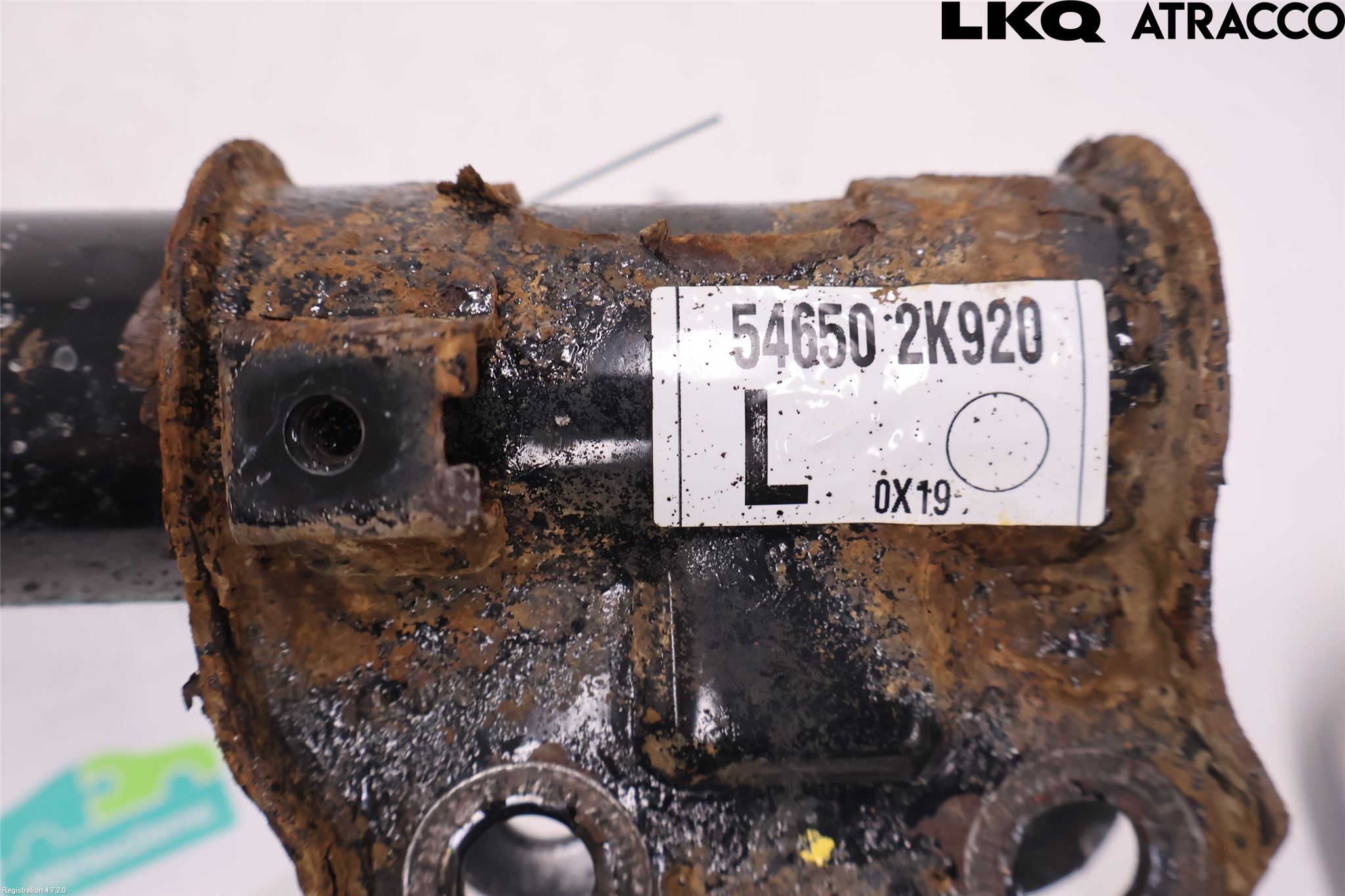 Kia SOUL 09- Fjäderben Fram Vänster