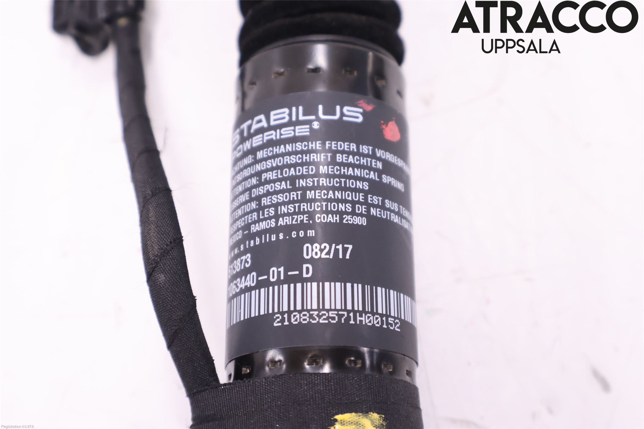 Tesla MODEL X 16- Gasfjäder Övrigt