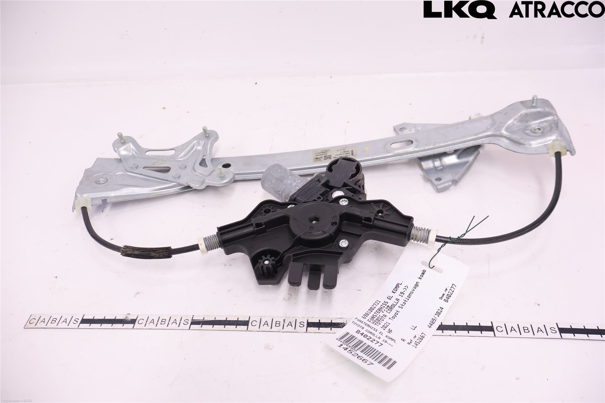 Toyota COROLLA 19- Fönsterhiss El Kompl