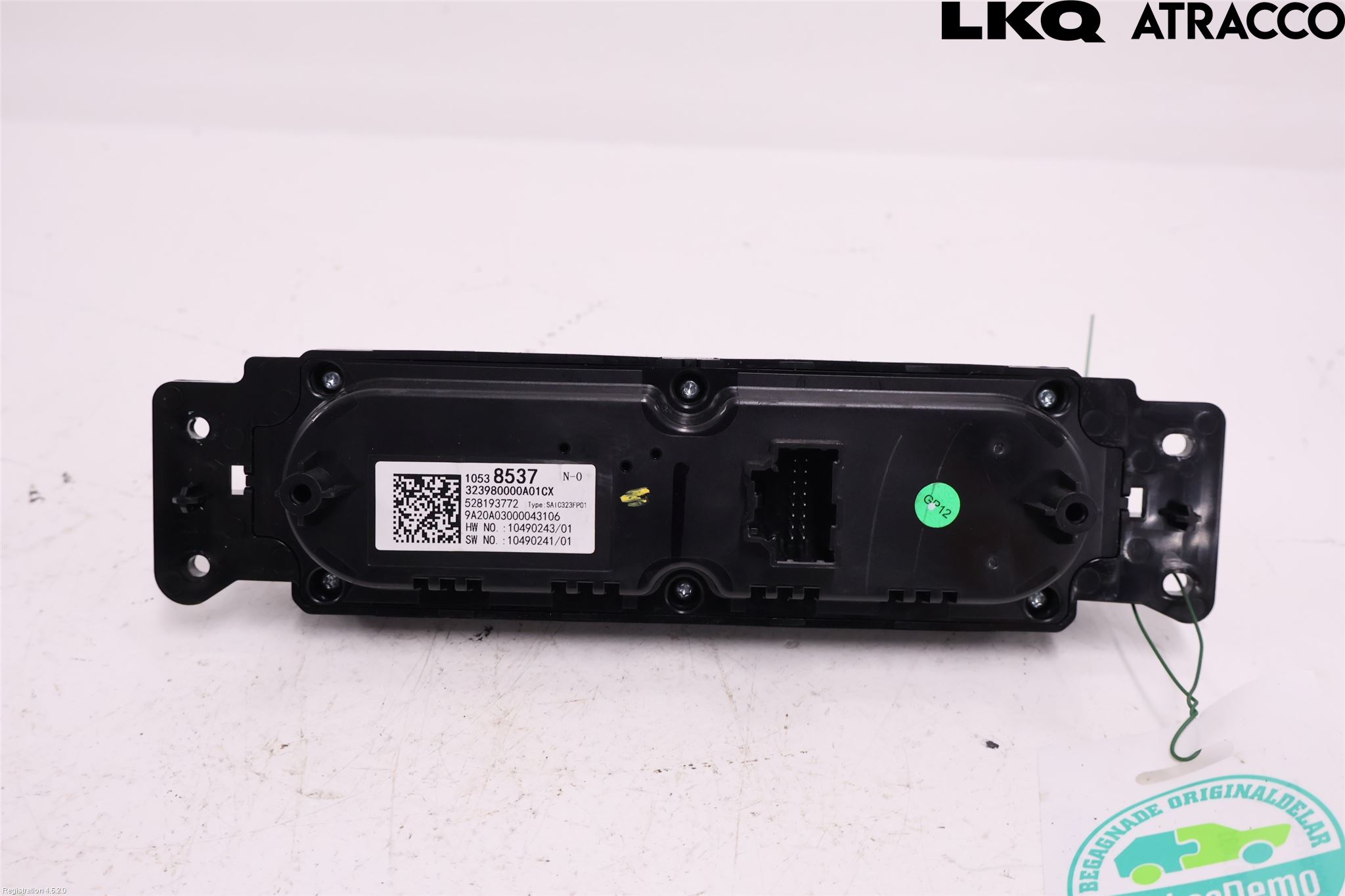 MG ZS EV 20- Ac Styrenhet Ac Manöveren