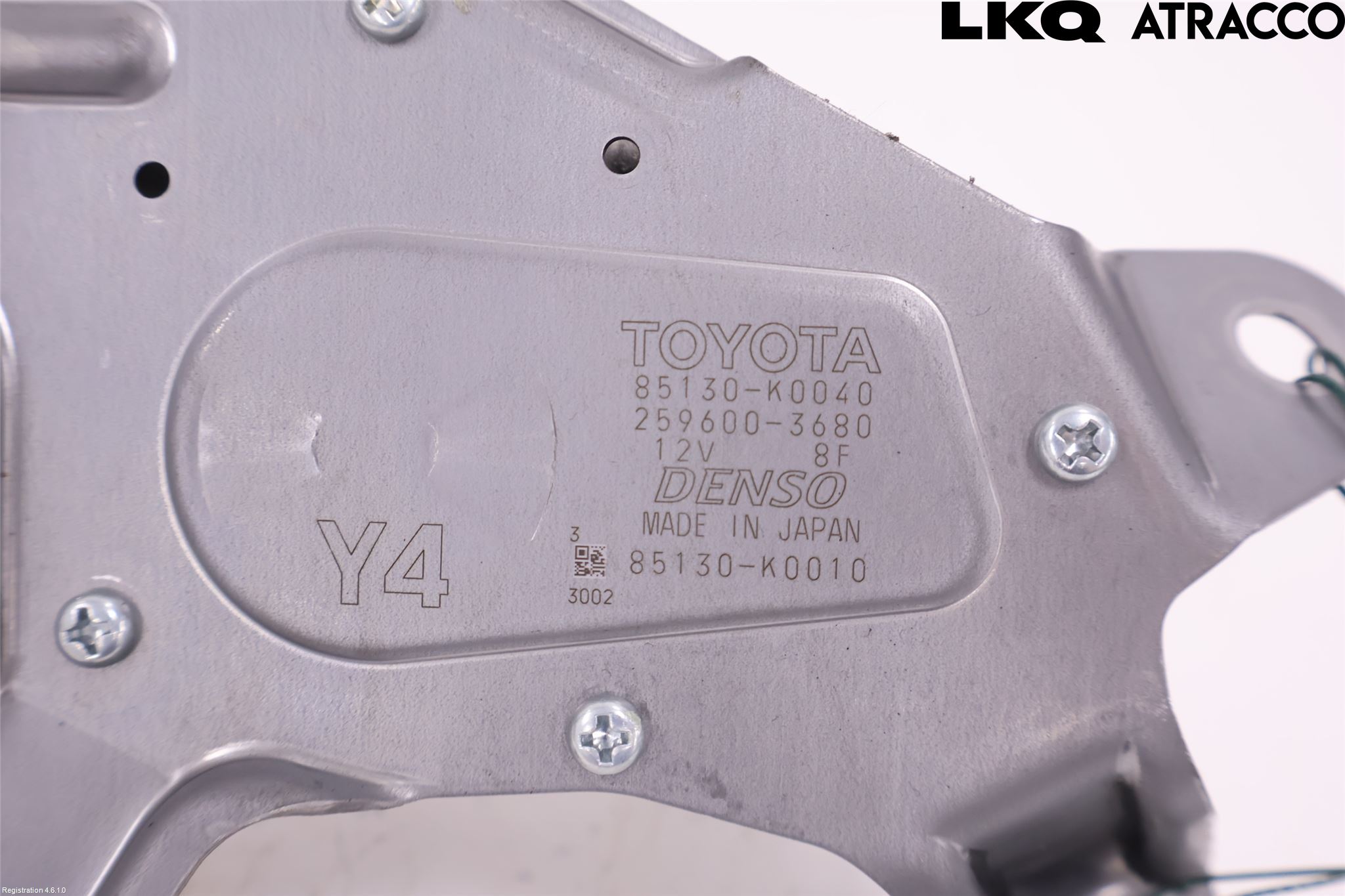 Toyota AYGO X AB70 22- Torkarmotor Baklucka
